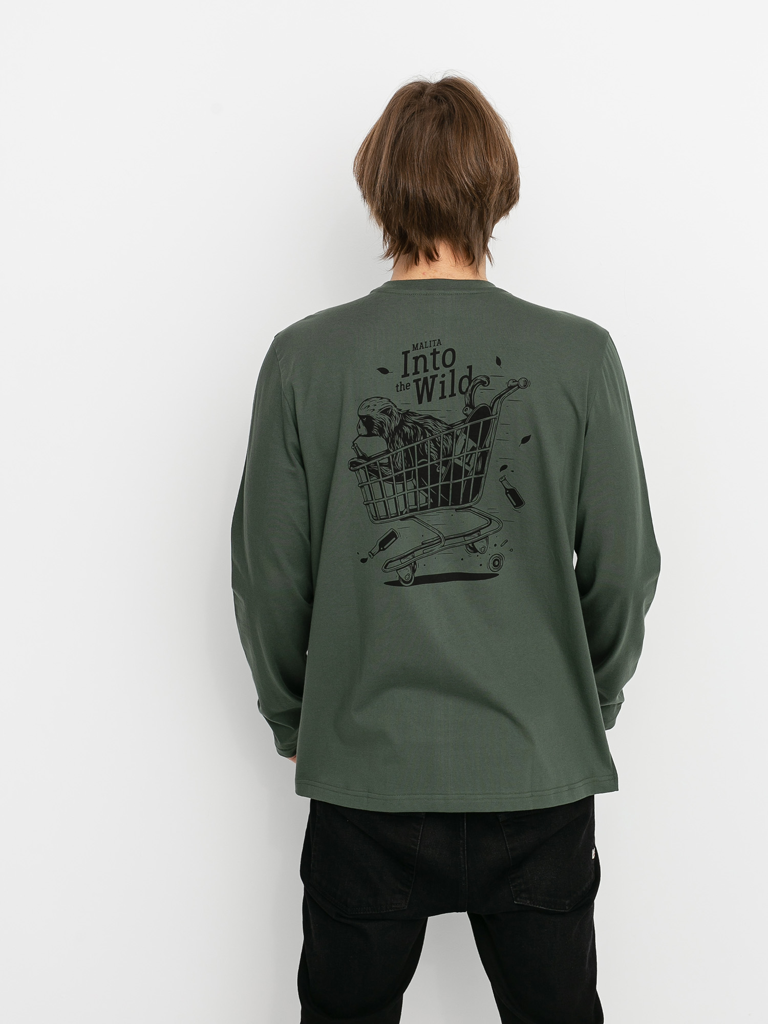 Longsleeve Malita Monkey (wild khaki)