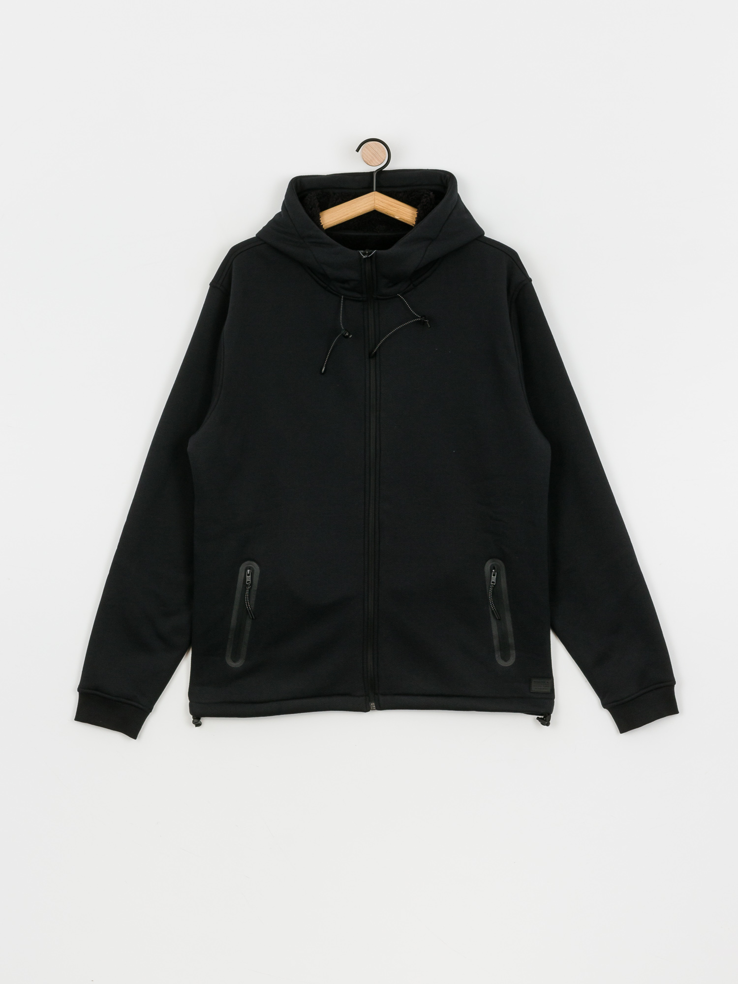 Bluza z kapturem Quiksilver Kurow Sherpa ZHD (black)