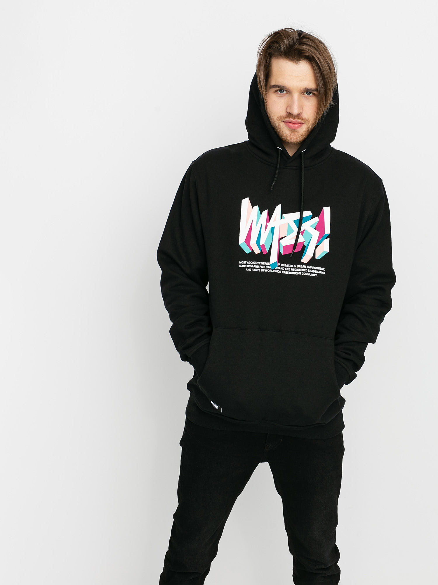 Bluza z kapturem MassDnm Escape HD (black)