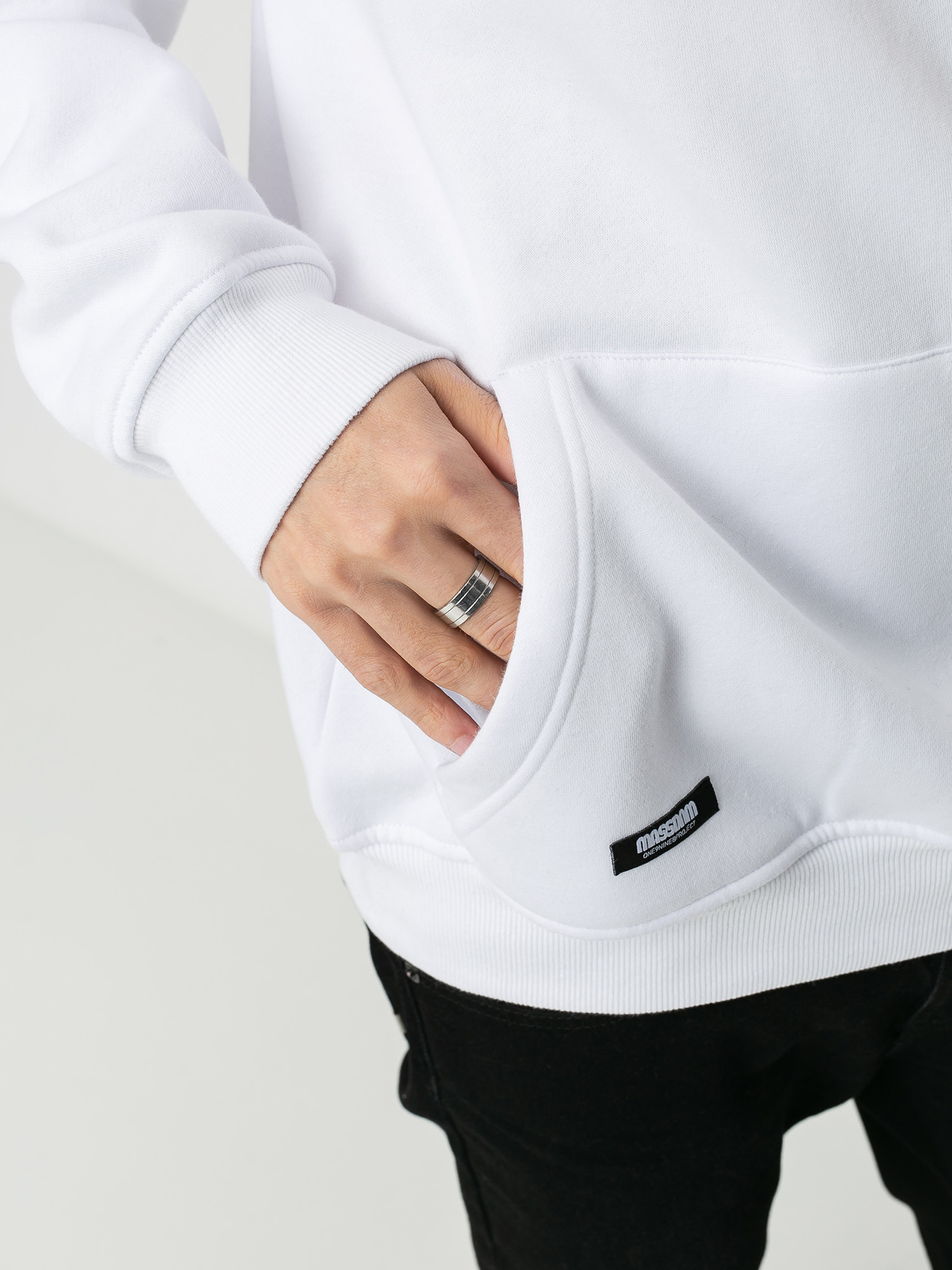 Bluza z kapturem MassDnm Escape HD (white)