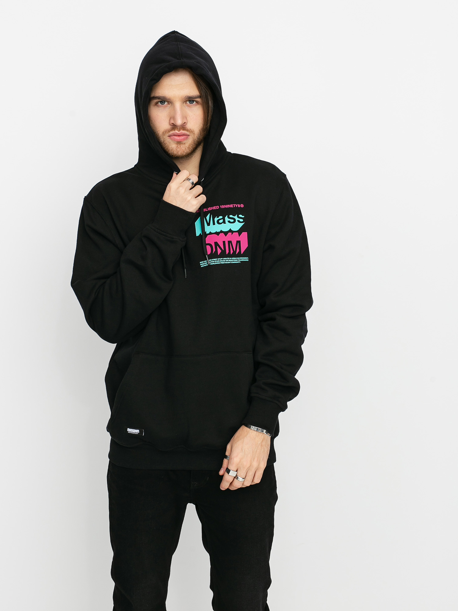 Bluza z kapturem MassDnm Heat HD (black)
