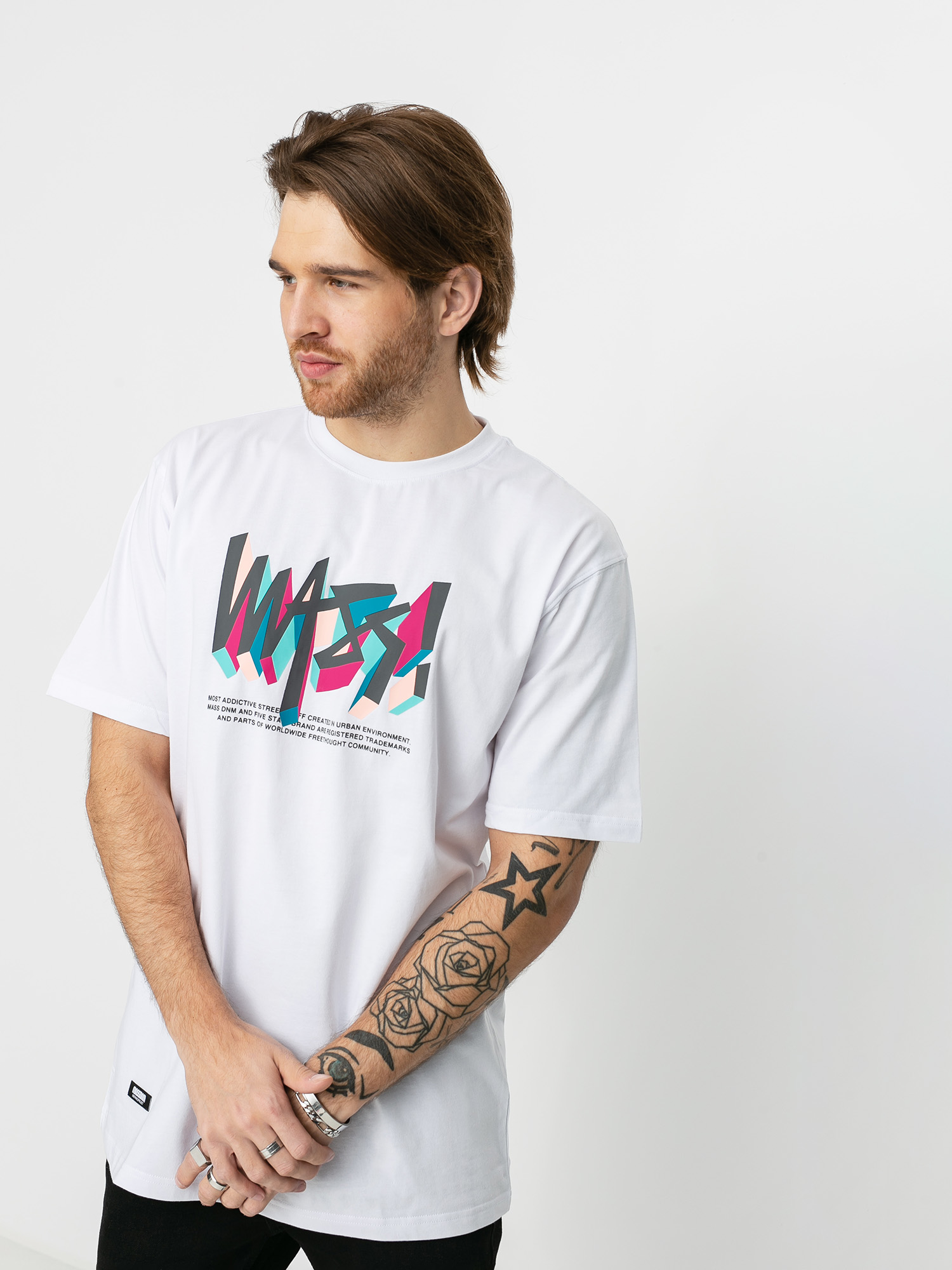 T-shirt MassDnm Escape (white)