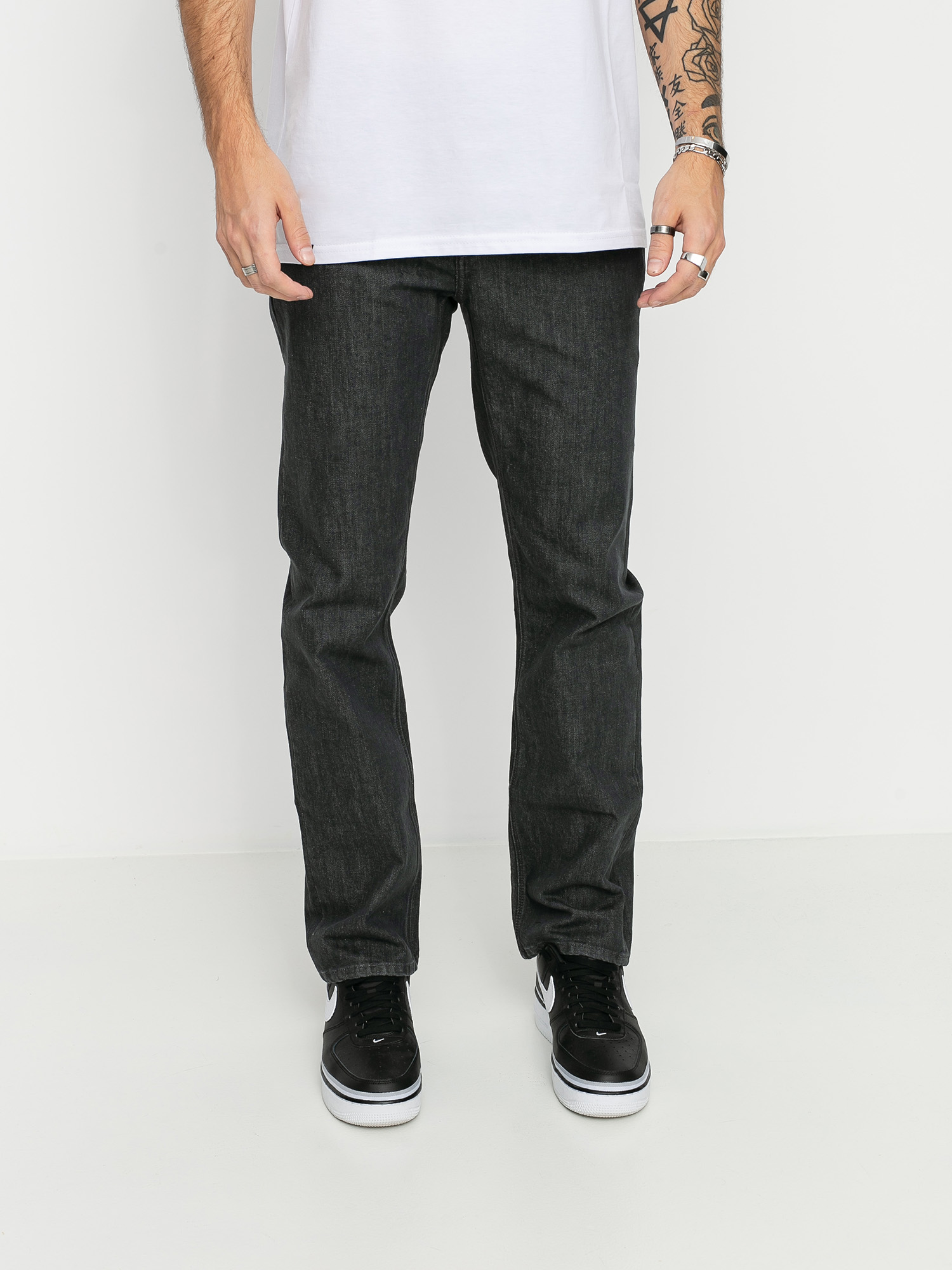 Spodnie Volcom Solver Denim (dark grey)