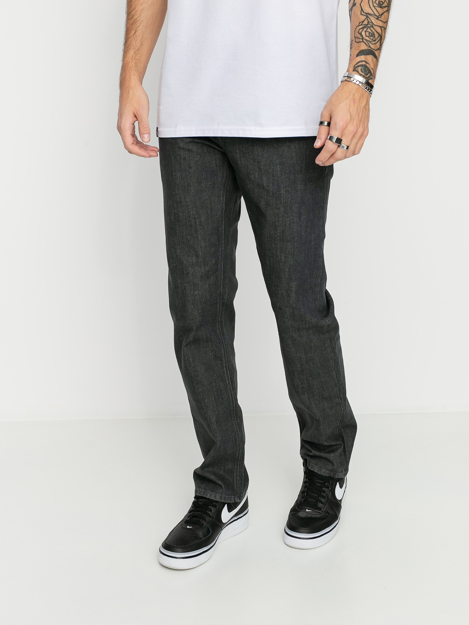 Spodnie Volcom Solver Denim (dark grey)