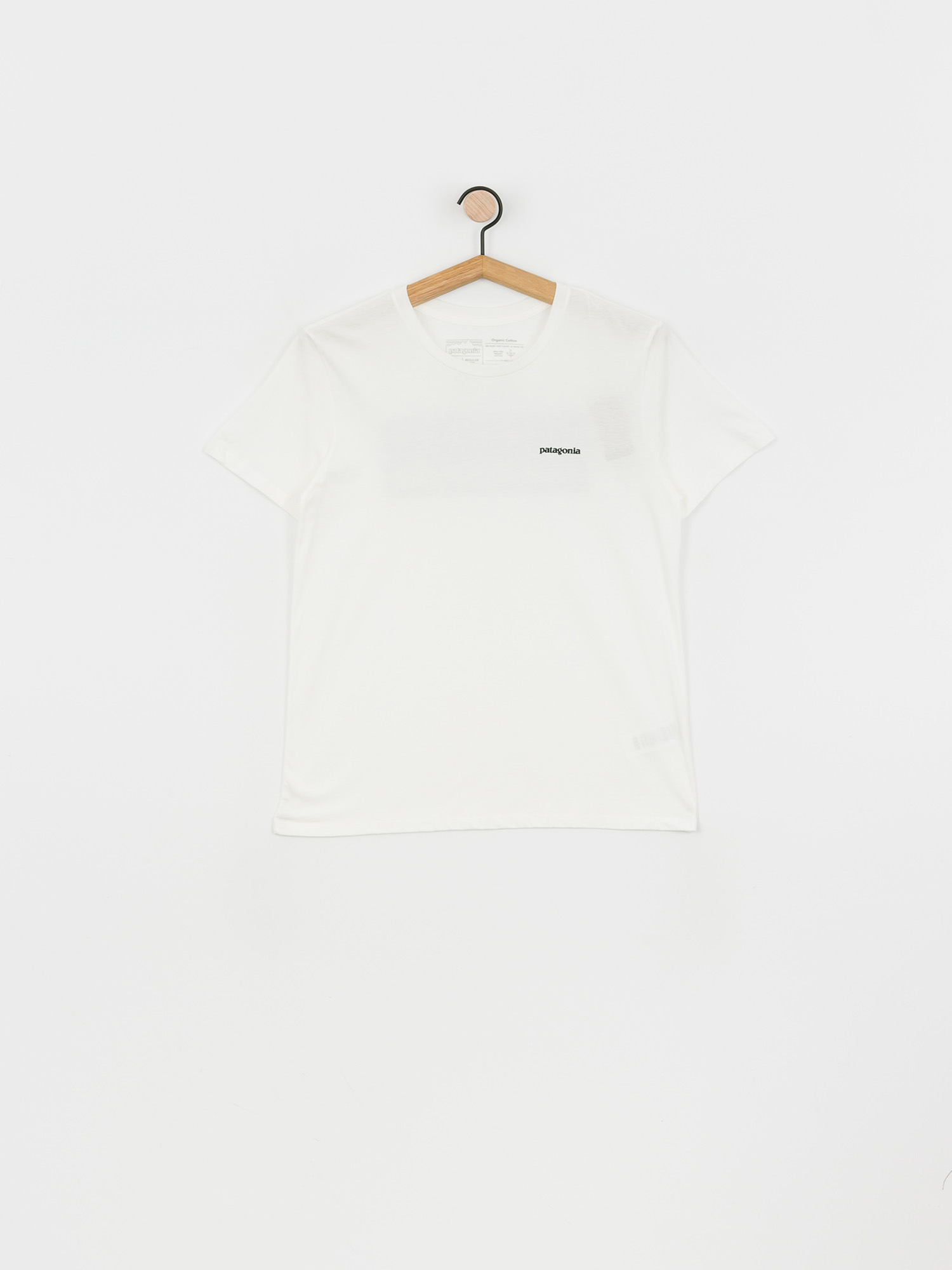 T-shirt Patagonia P 6 Logo Organic Crew Wmn (white)