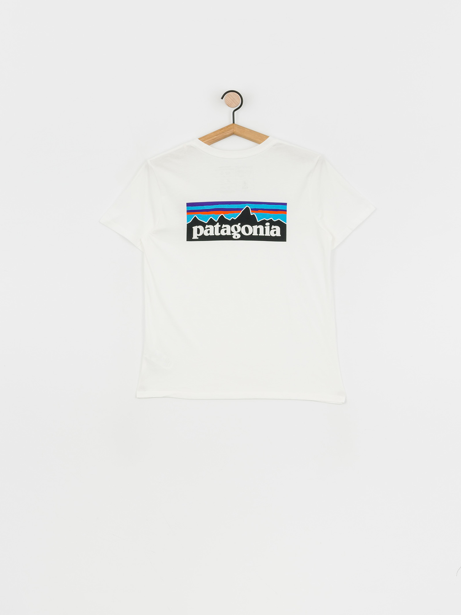 T-shirt Patagonia P 6 Logo Organic Crew Wmn (white)