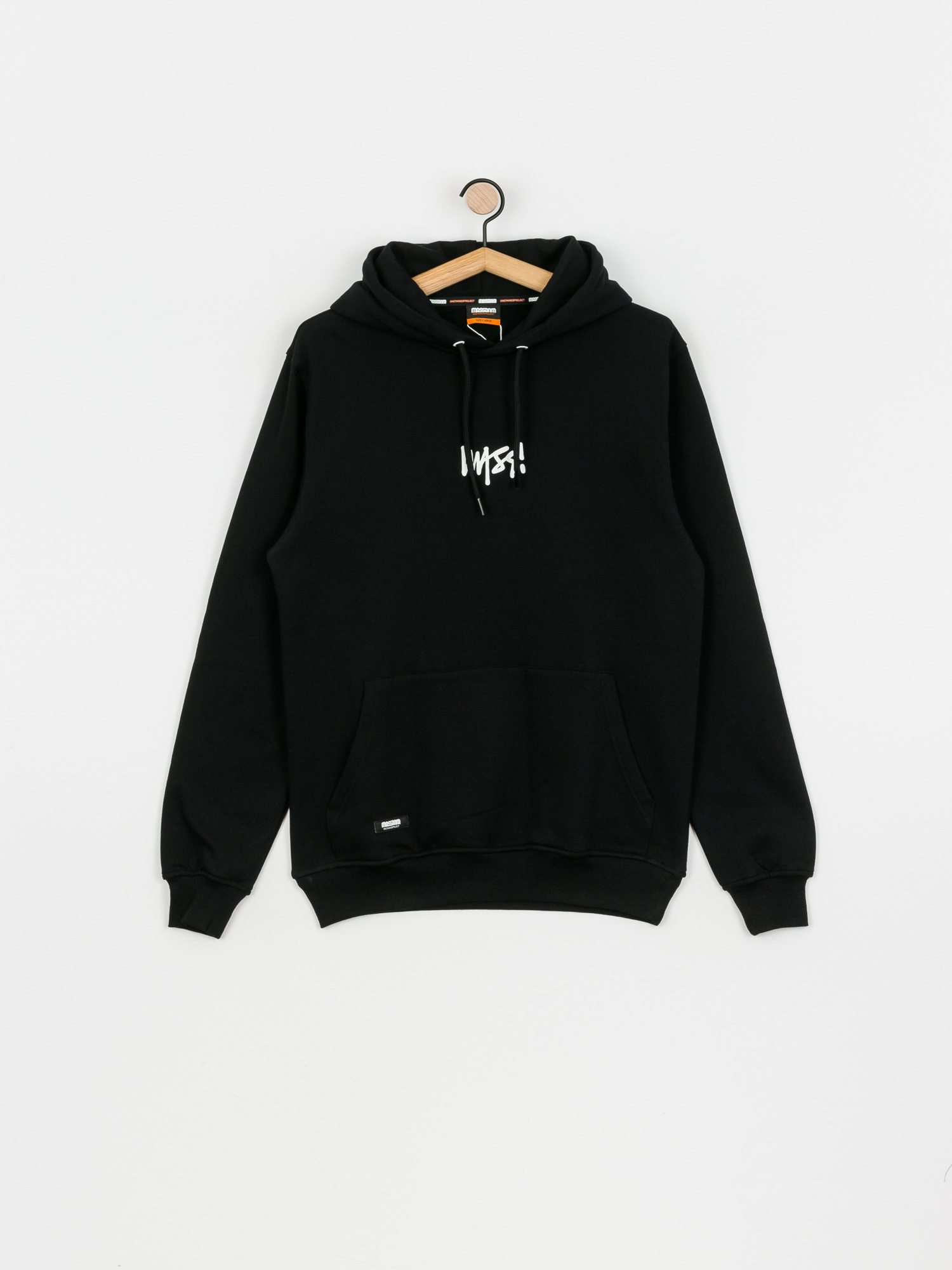 Bluza z kapturem MassDnm Signature Small Logo HD (black)