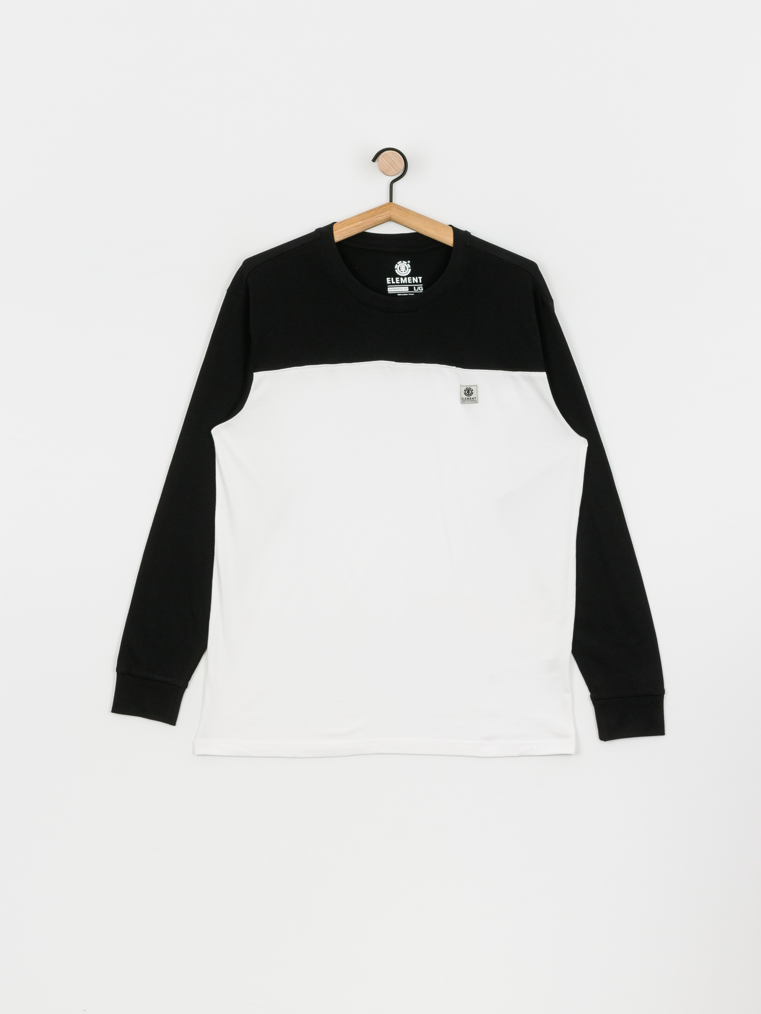 Longsleeve Element Basic Baseball (flint black)