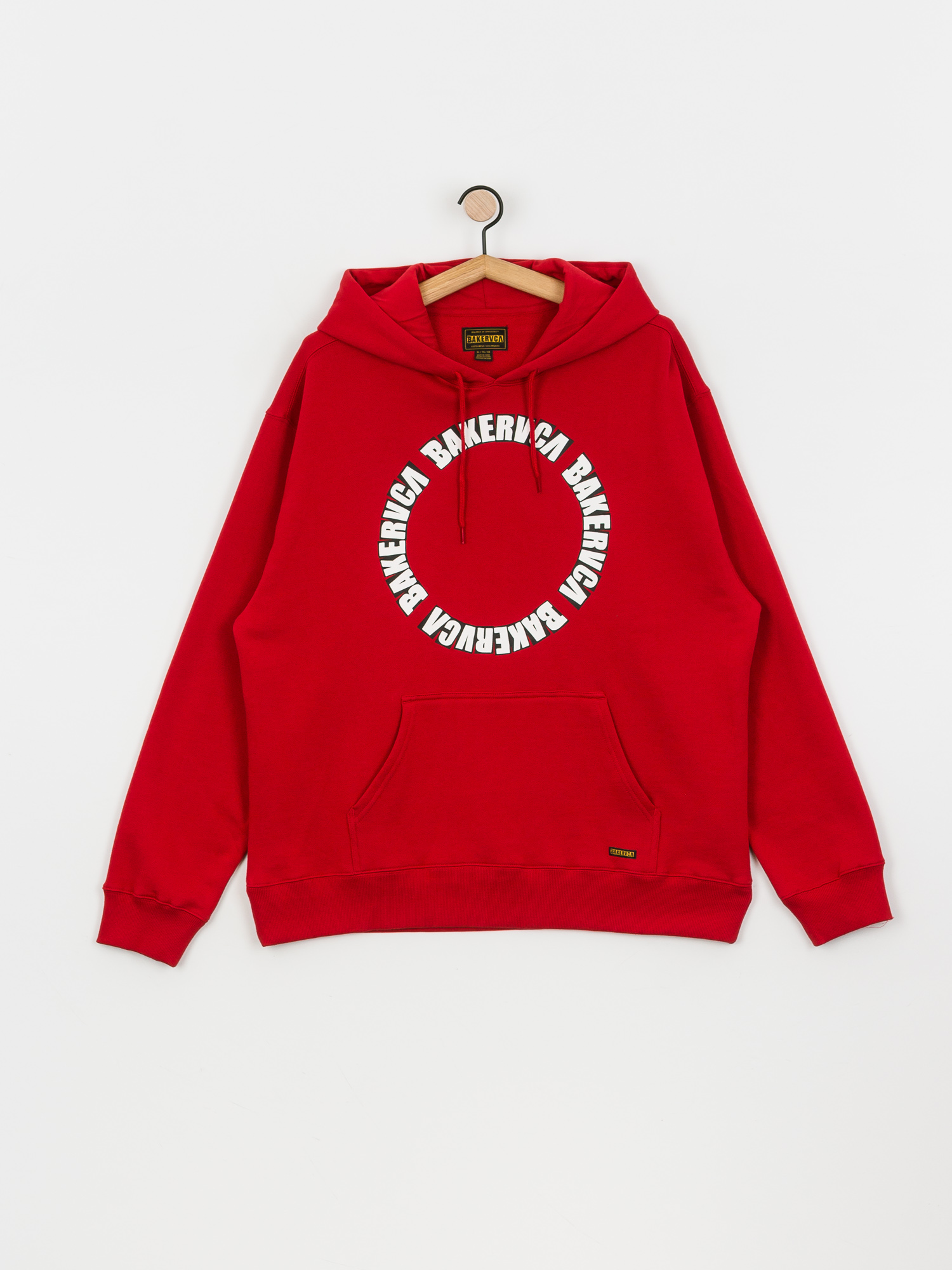 Bluza z kapturem RVCA X Baker HD (bright red)