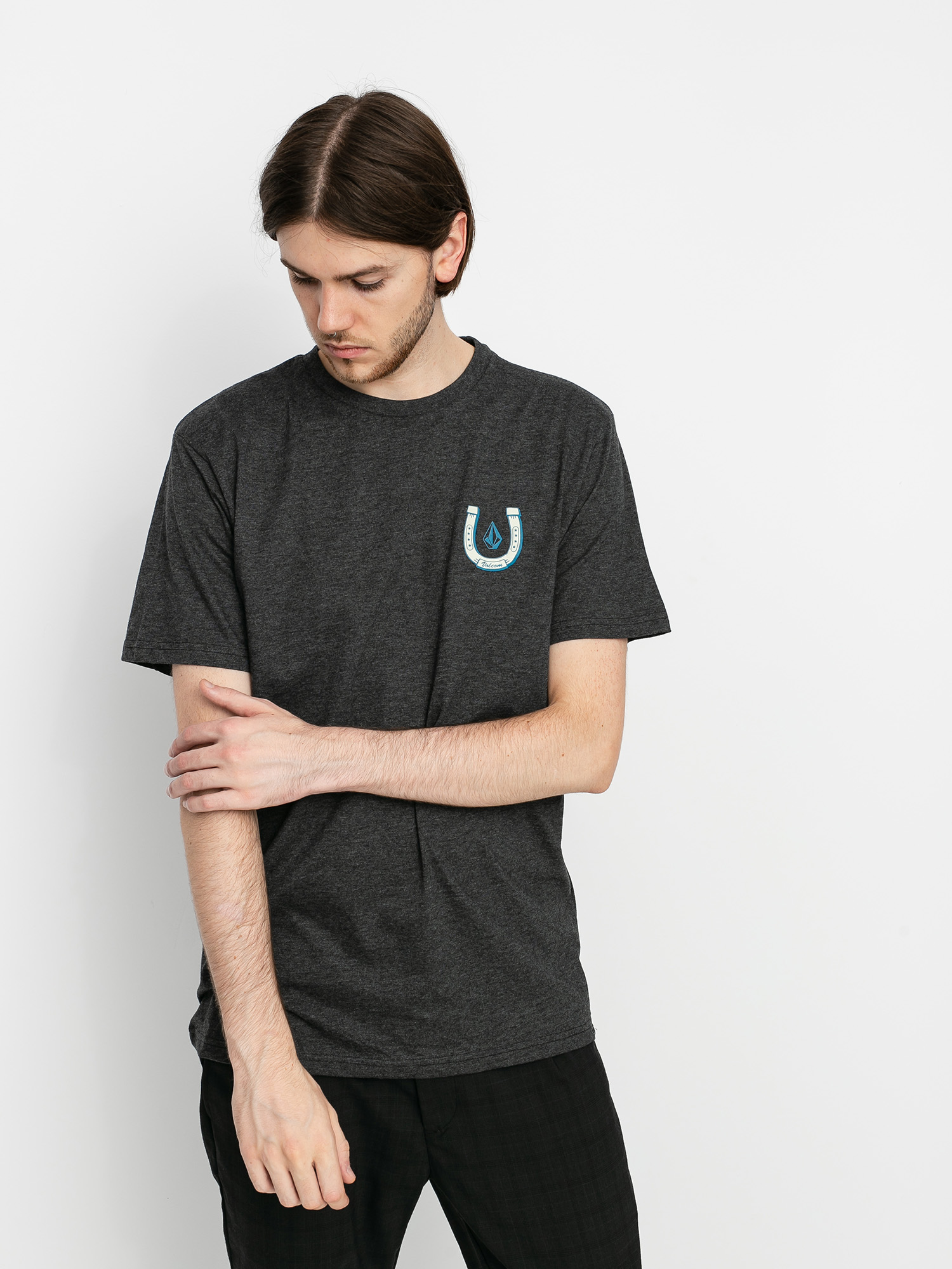 T-shirt Volcom Lucky Yew (heather black)