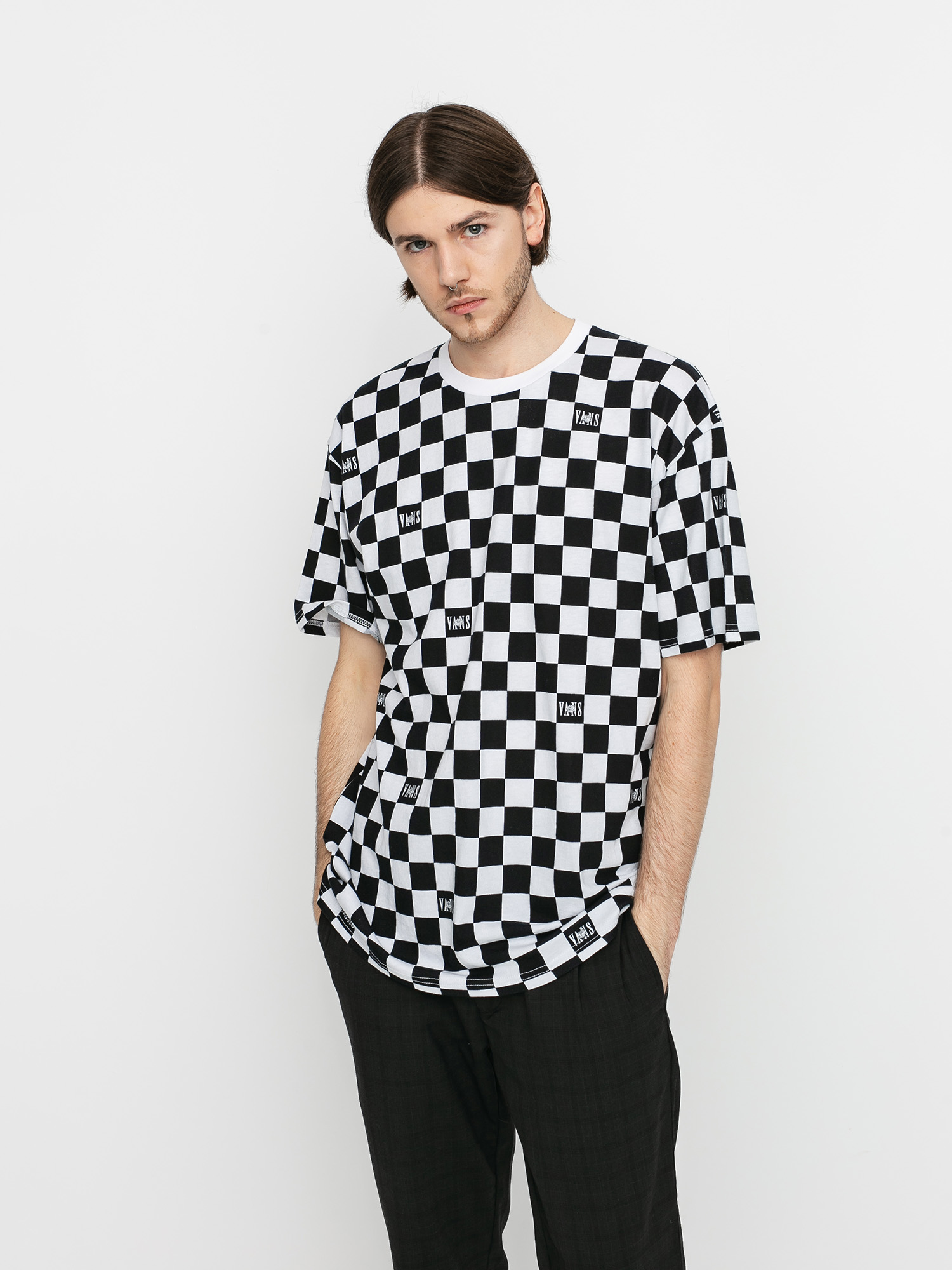 T-shirt Vans x Kyle Walker Checkerboard (black/white)