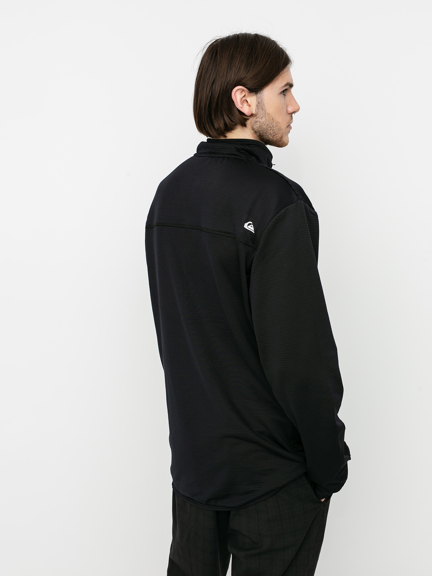 Męska Bluza aktywna Quiksilver Steep Point ZHD (true black)