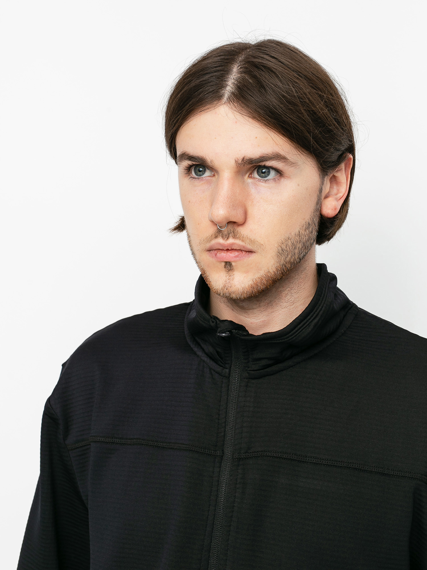 Męska Bluza aktywna Quiksilver Steep Point ZHD (true black)
