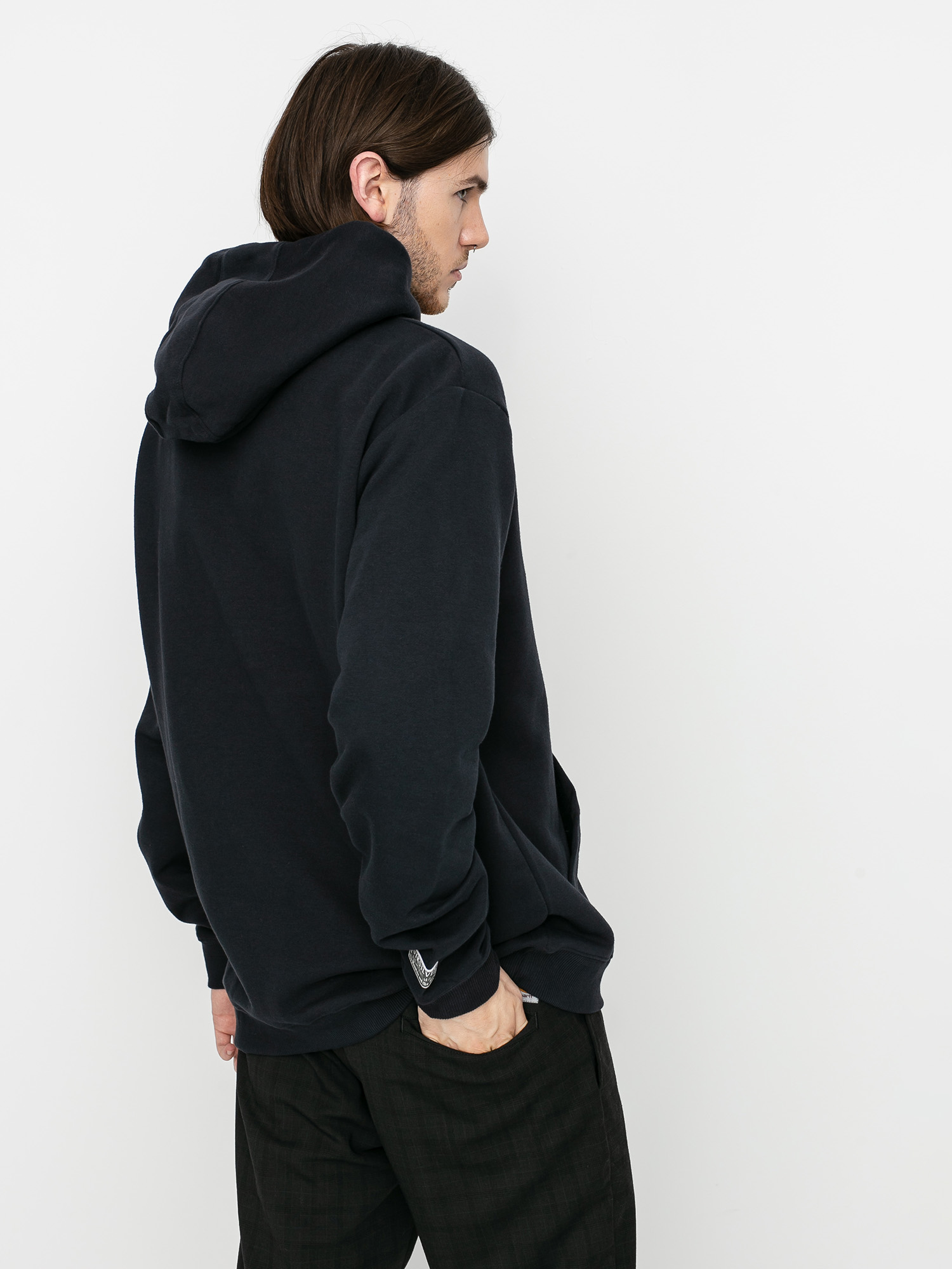 Męska Bluza aktywna Quiksilver Big Logo Snow HD (true black)