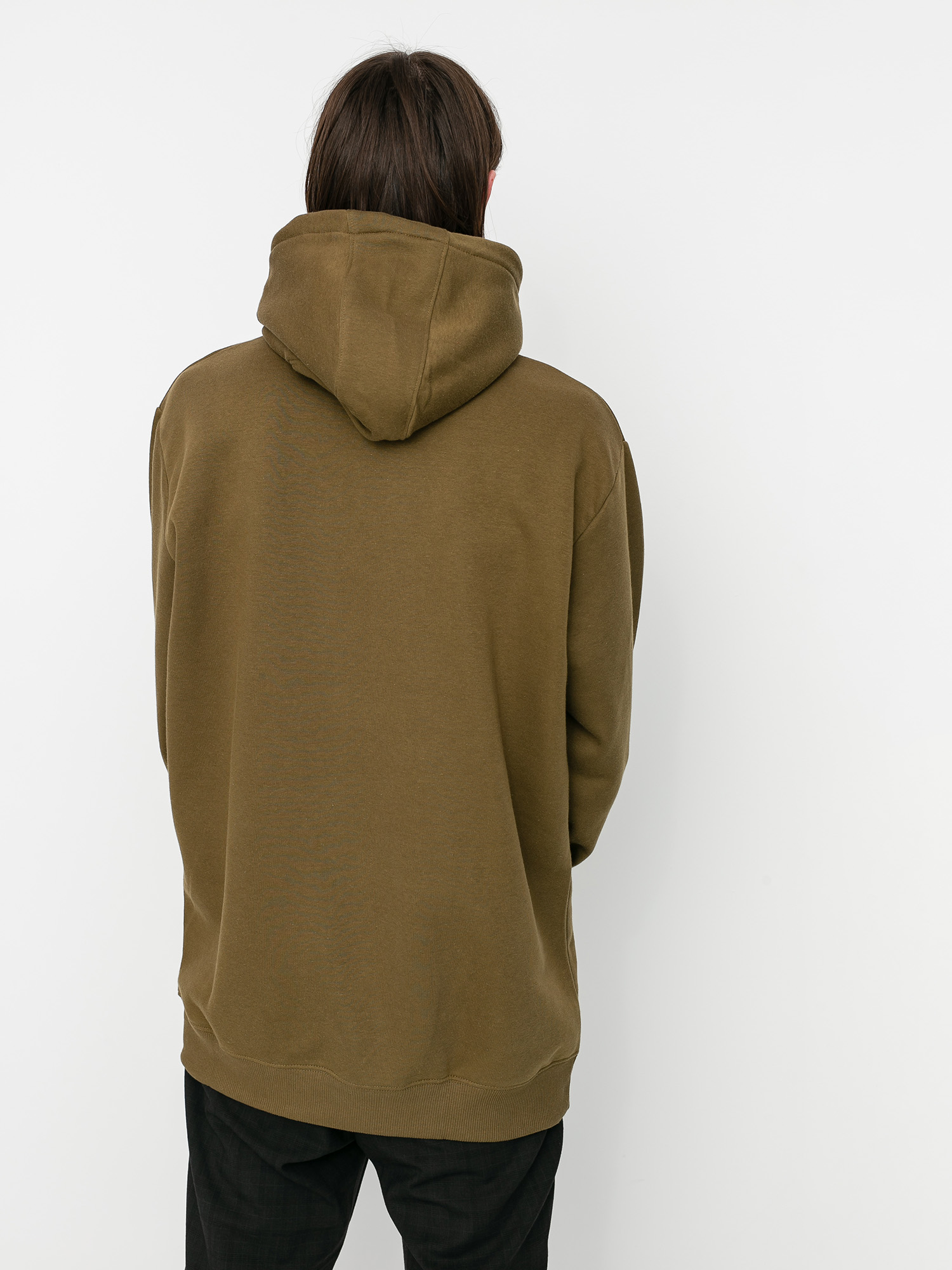 Męska Bluza aktywna Quiksilver Big Logo Tech HD (military olive)