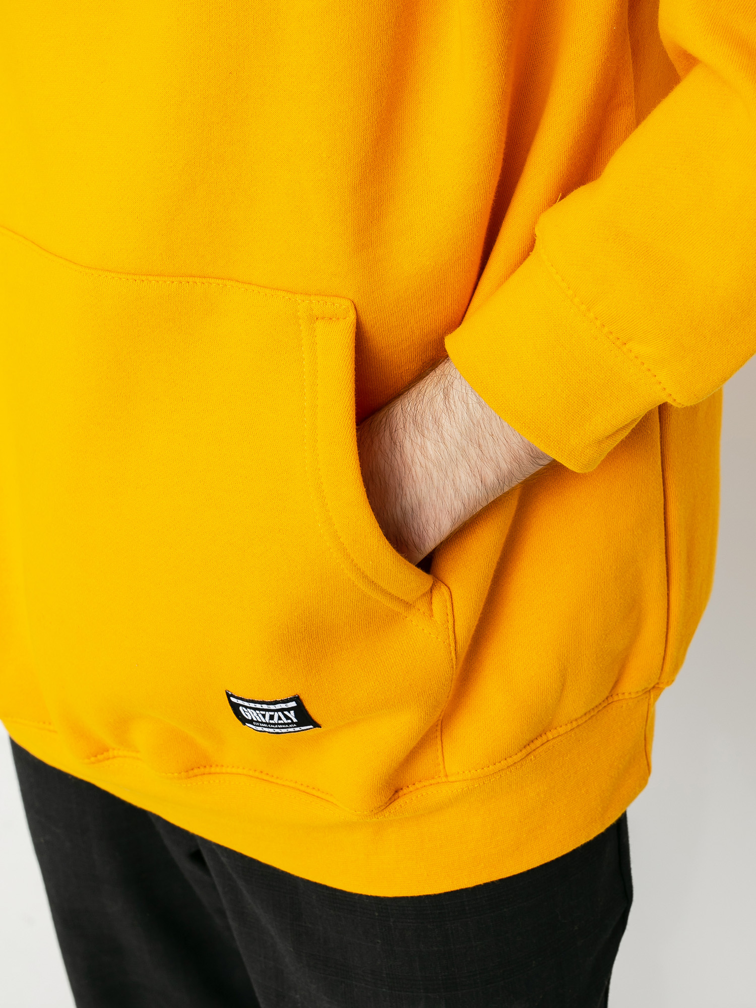 Bluza z kapturem Grizzly Griptape OG Bear HD (gold/black)