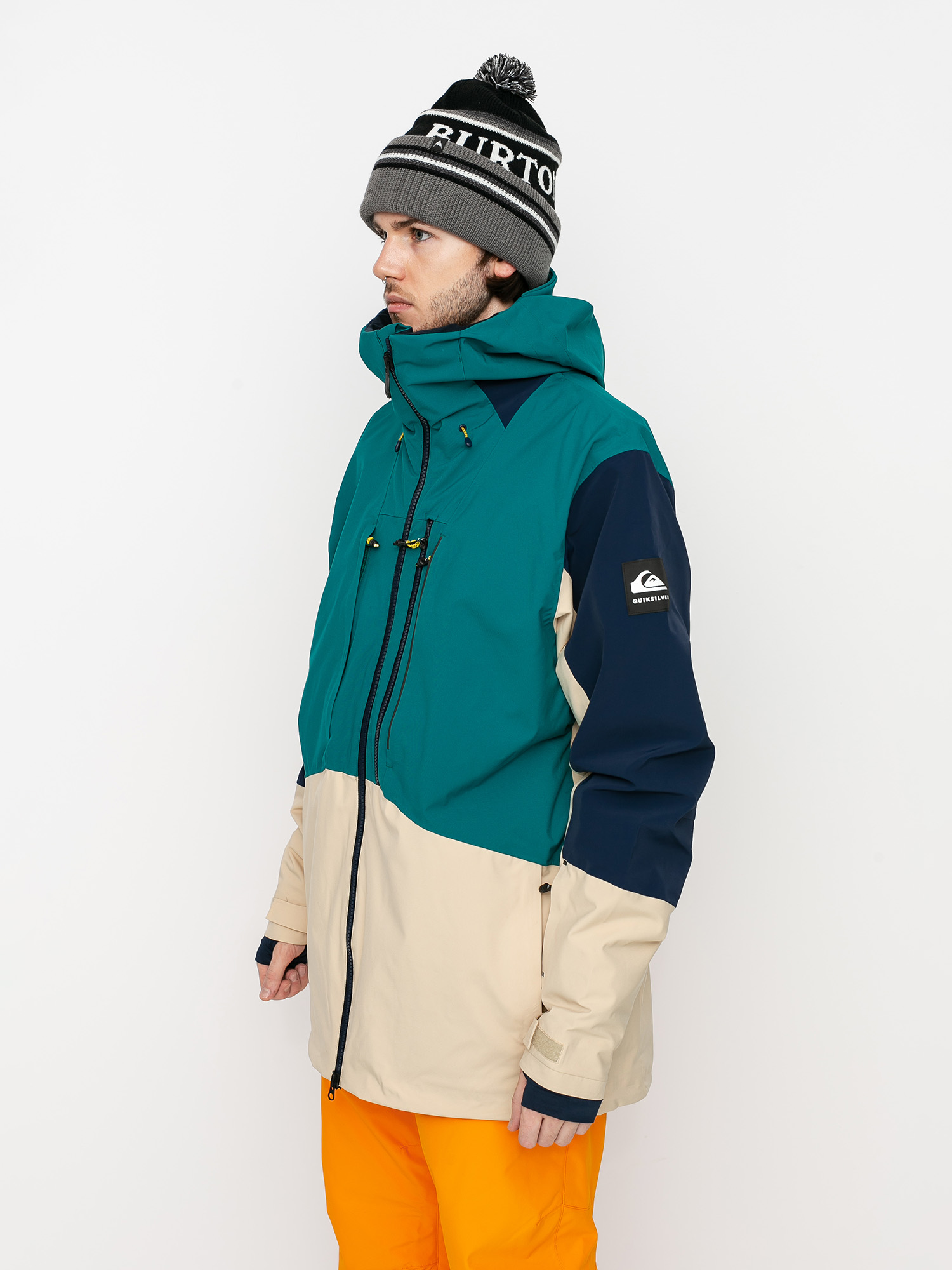 Męska Kurtka snowboardowa Quiksilver Tr Stretch (everglade)