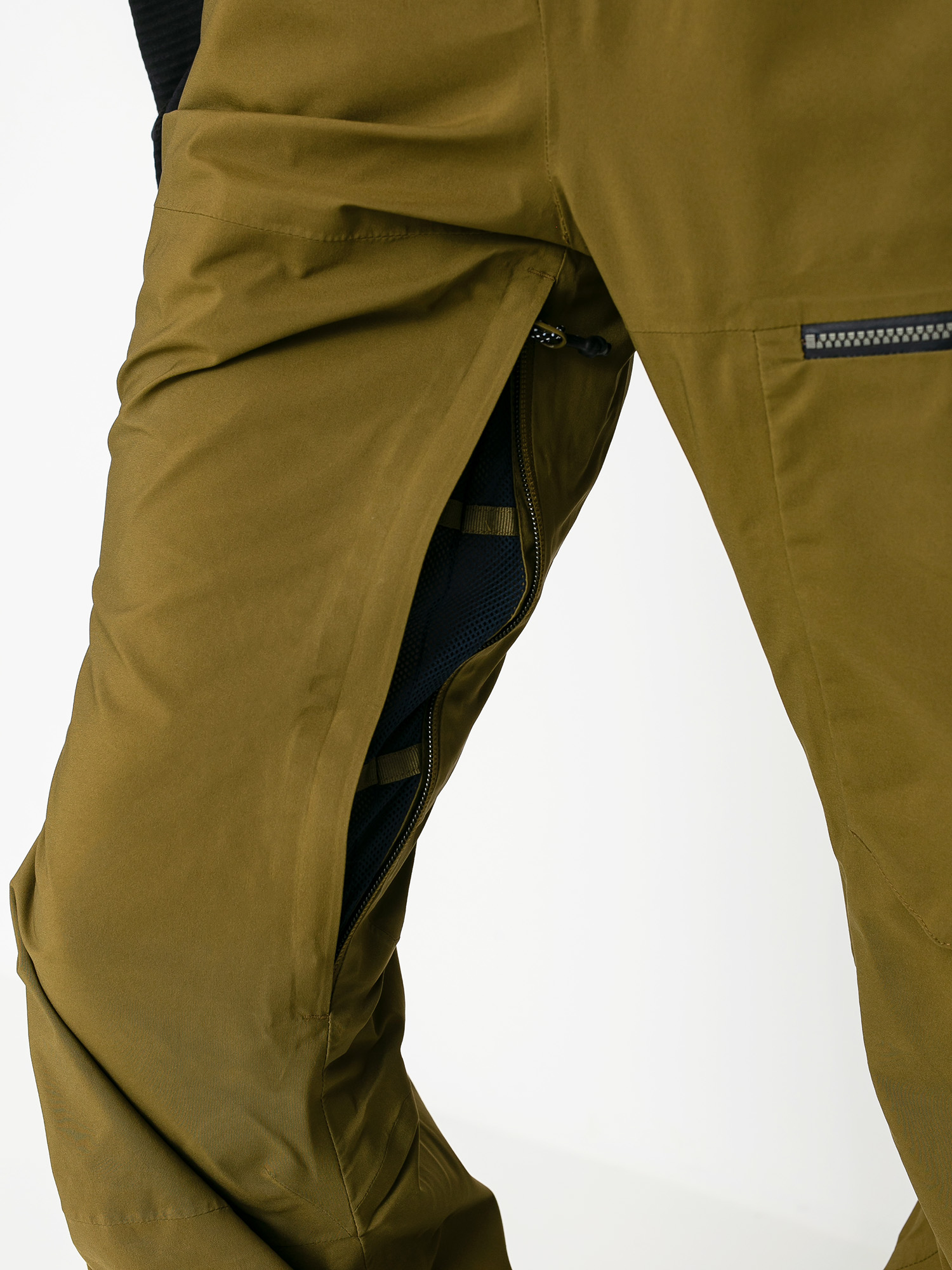 Męskie Spodnie snowboardowe Quiksilver Altostratus 2L Gore-Tex Bib (military olive)