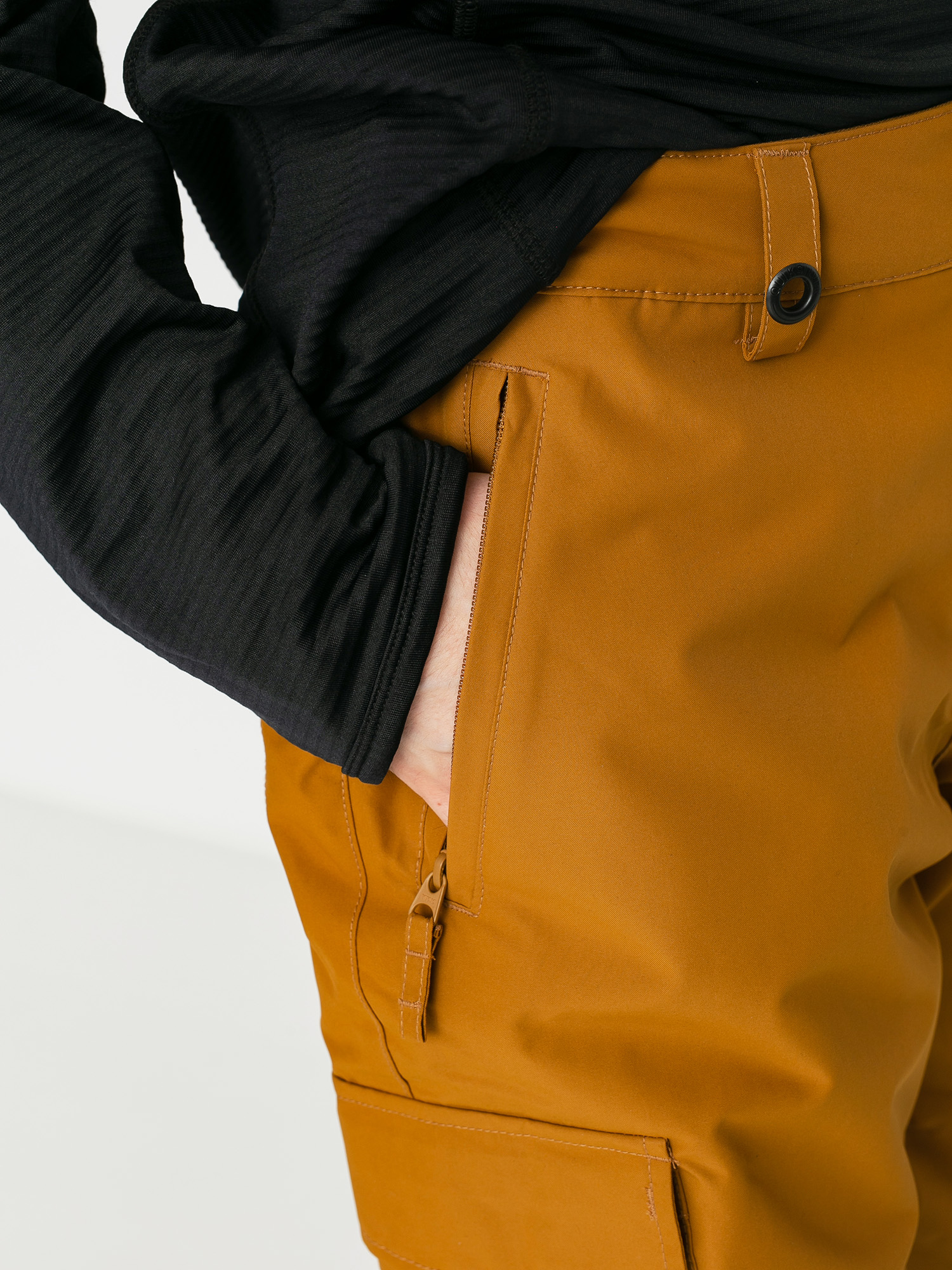 Męskie Spodnie snowboardowe Quiksilver Porter (bronze brown)