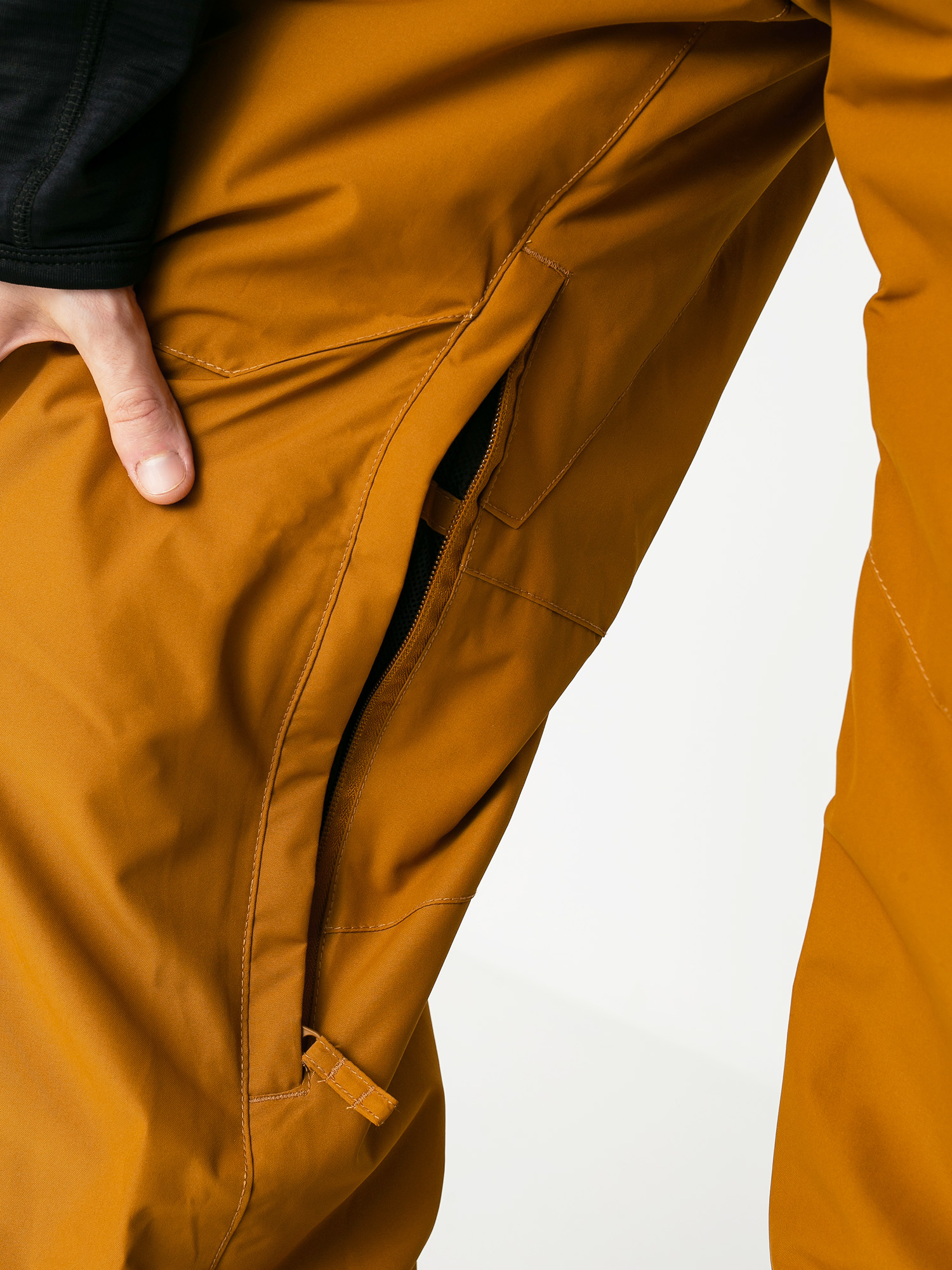 Męskie Spodnie snowboardowe Quiksilver Porter (bronze brown)