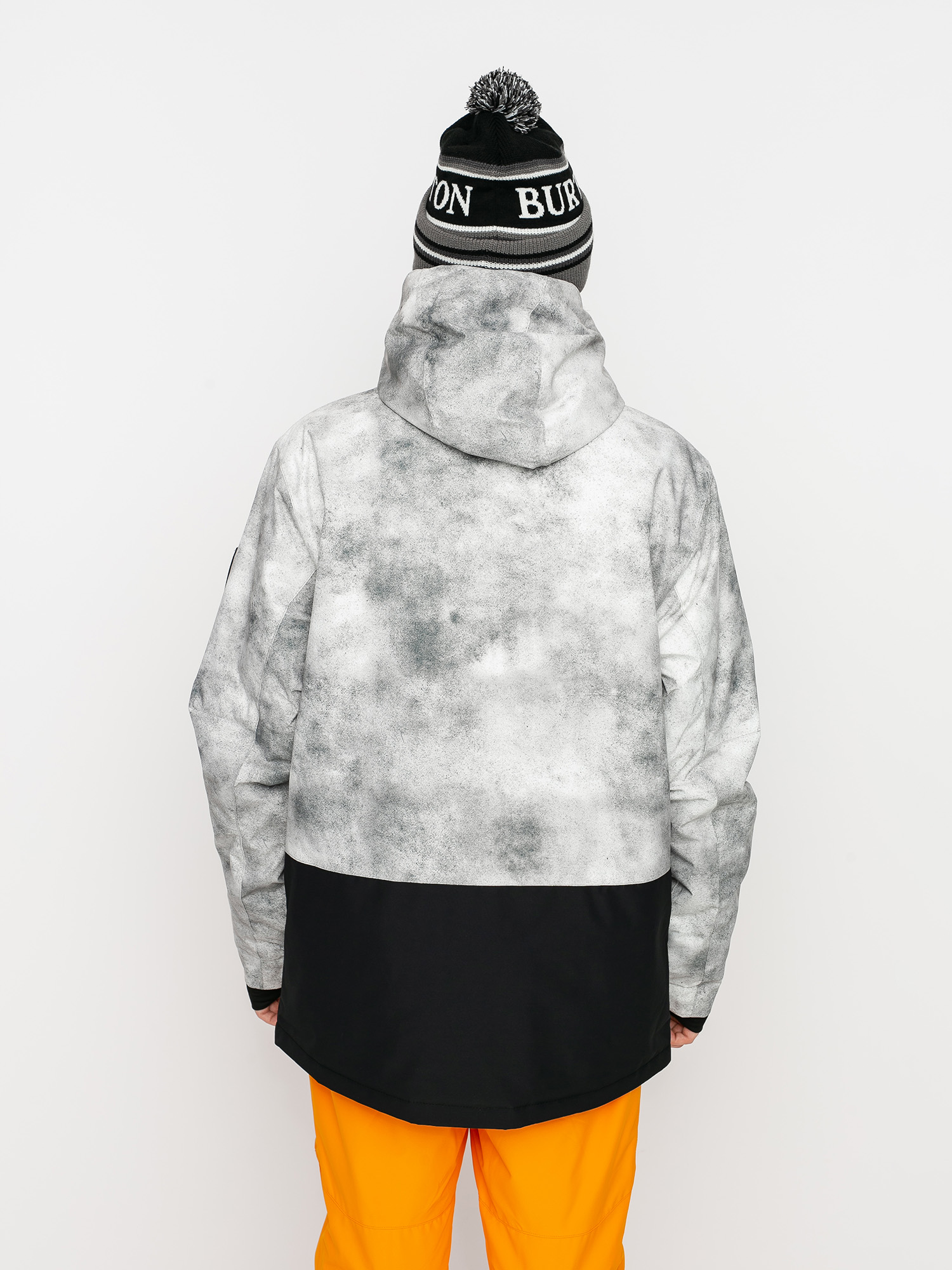 Męska Kurtka snowboardowa Quiksilver Mission Printed Block (iron gate x-posure)