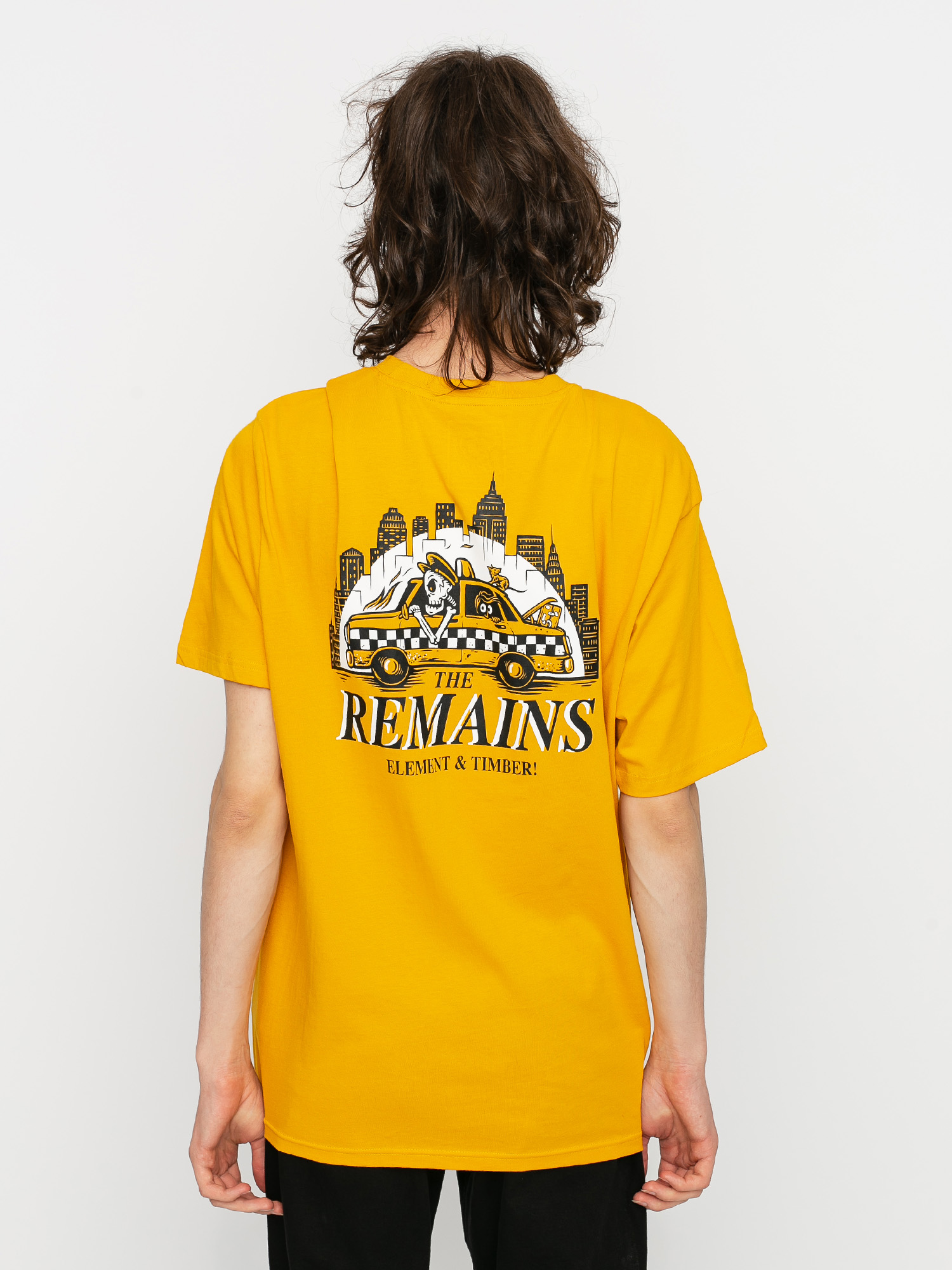 T-shirt Element Taxi Driver (old gold)