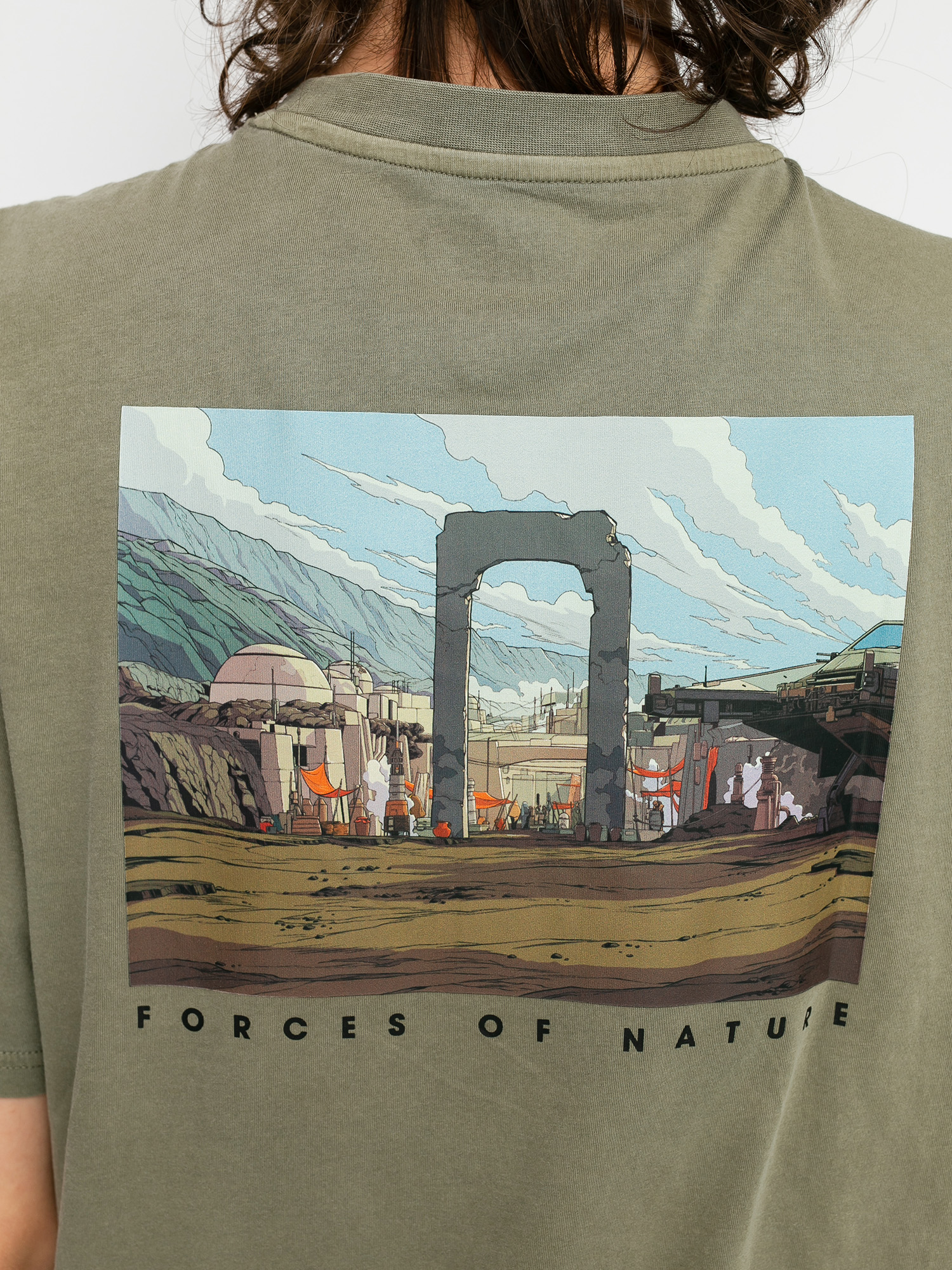 T-shirt Element X Star Wars Nevarro (deep lichen)