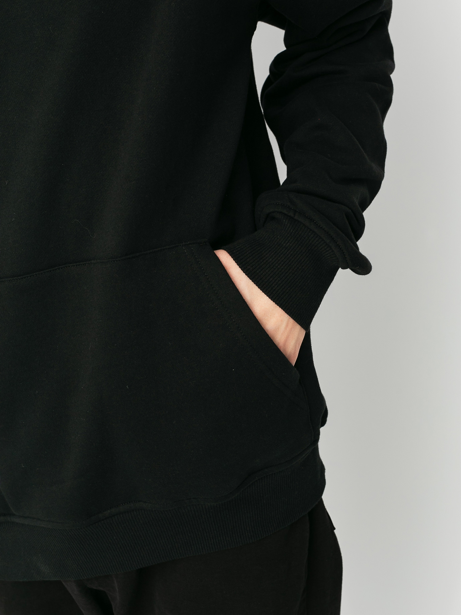 Bluza z kapturem MassDnm Signature Small Logo HD (black)