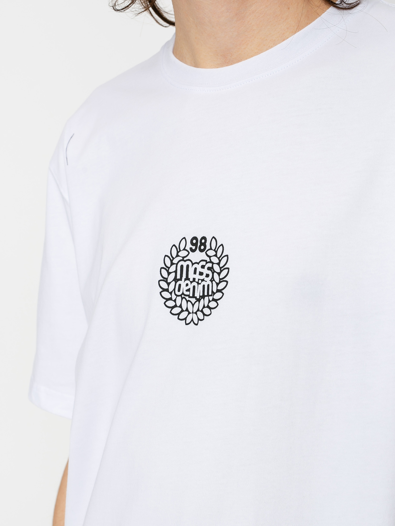 T-shirt MassDnm Base Small Logo (white)
