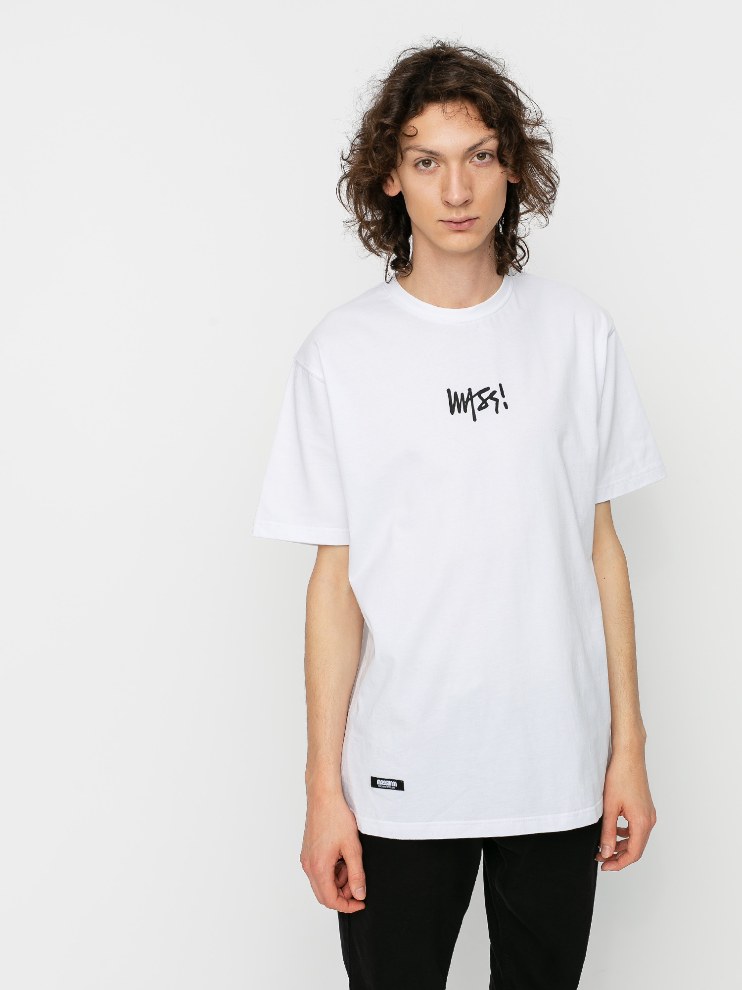 T-shirt MassDnm Signature Small Logo (white)