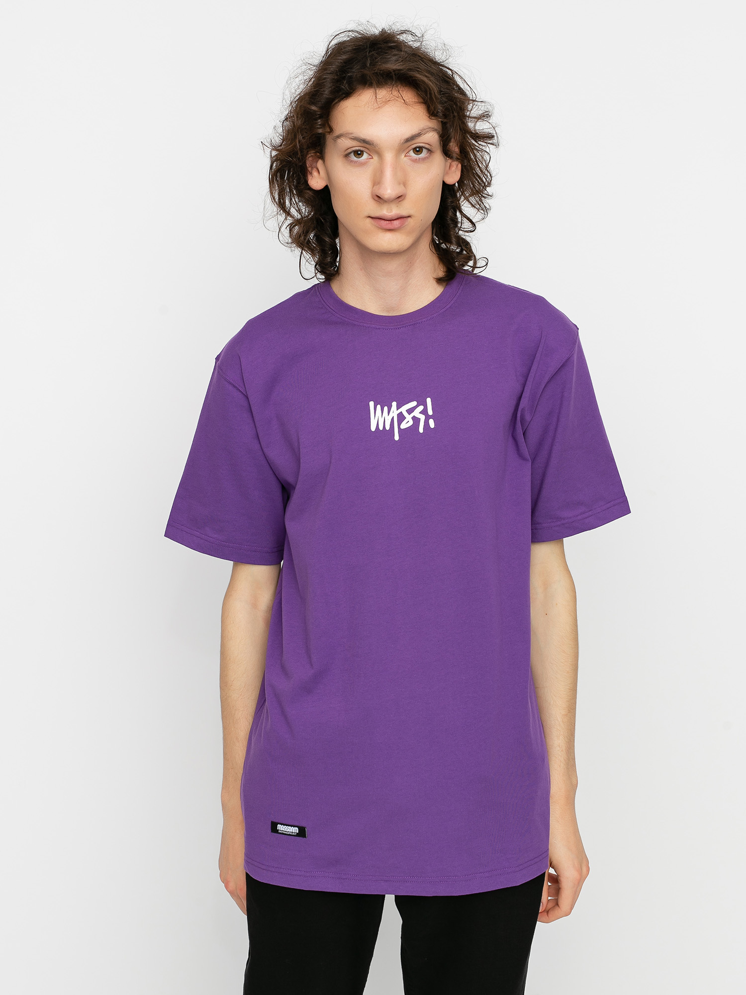 T-shirt MassDnm Signature Small Logo (purple)