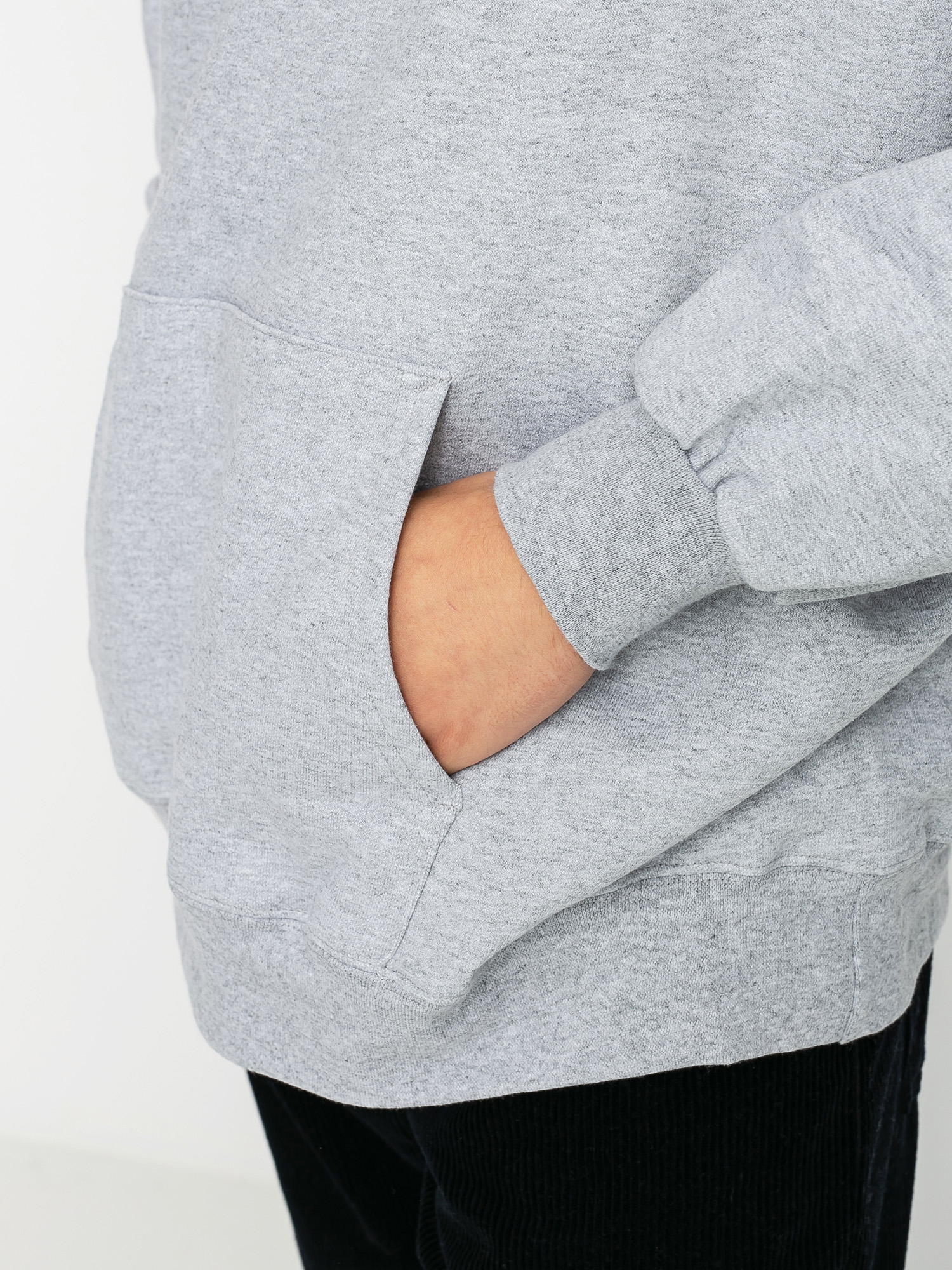 Bluza z kapturem Thrasher Flame HD (grey)