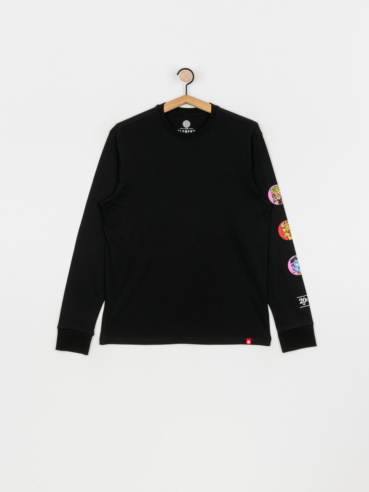 Longsleeve Element Triple (flint black)