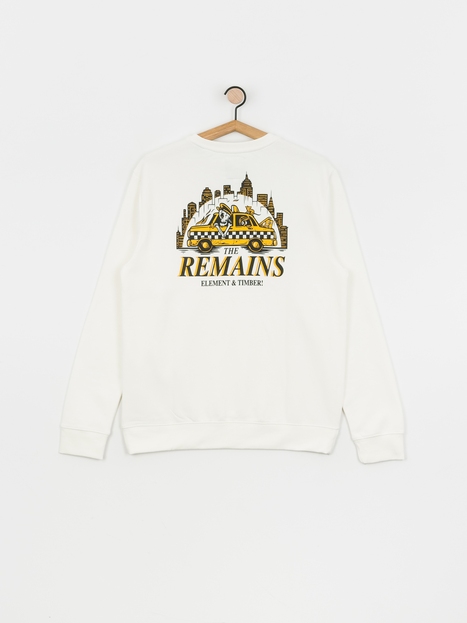 Bluza Element Taxi Driver Crew (optic white)