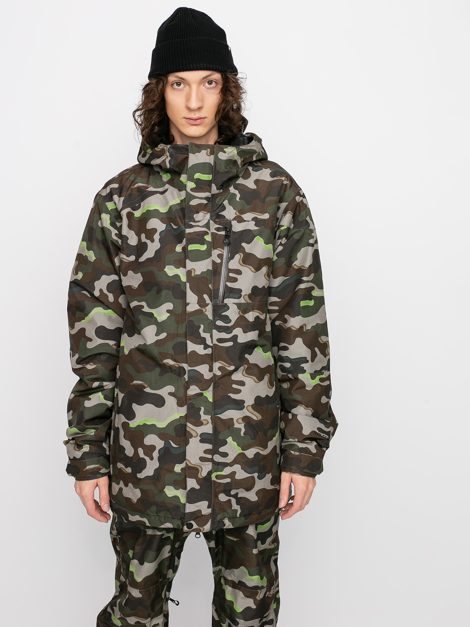 Męska Kurtka snowboardowa Volcom L Ins Gore Tex (army)