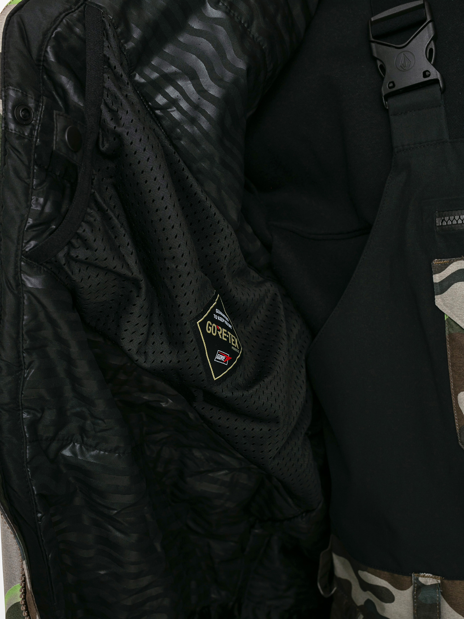 Męska Kurtka snowboardowa Volcom L Ins Gore Tex (army)