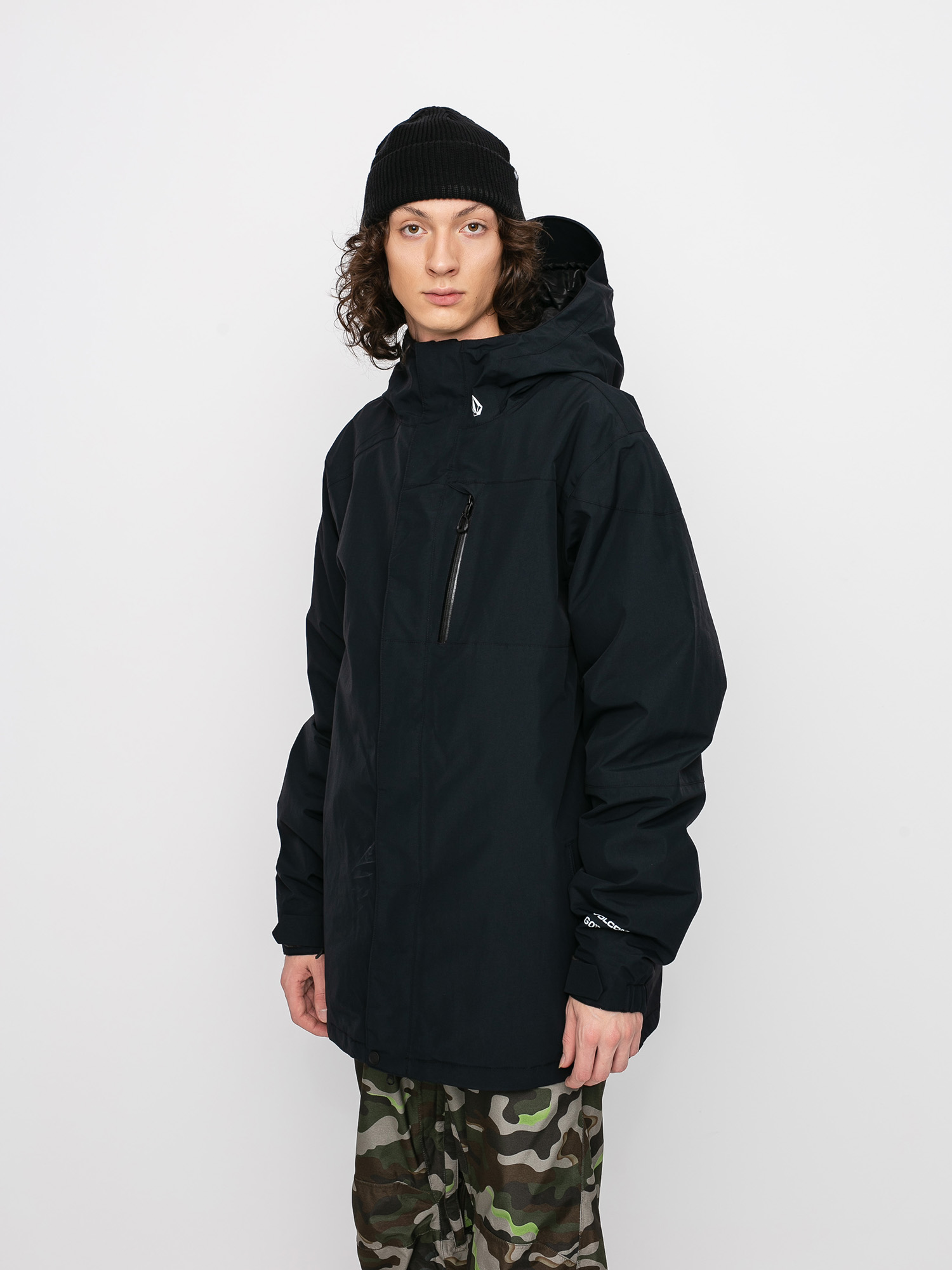 Męska Kurtka snowboardowa Volcom L Ins Gore Tex (black)