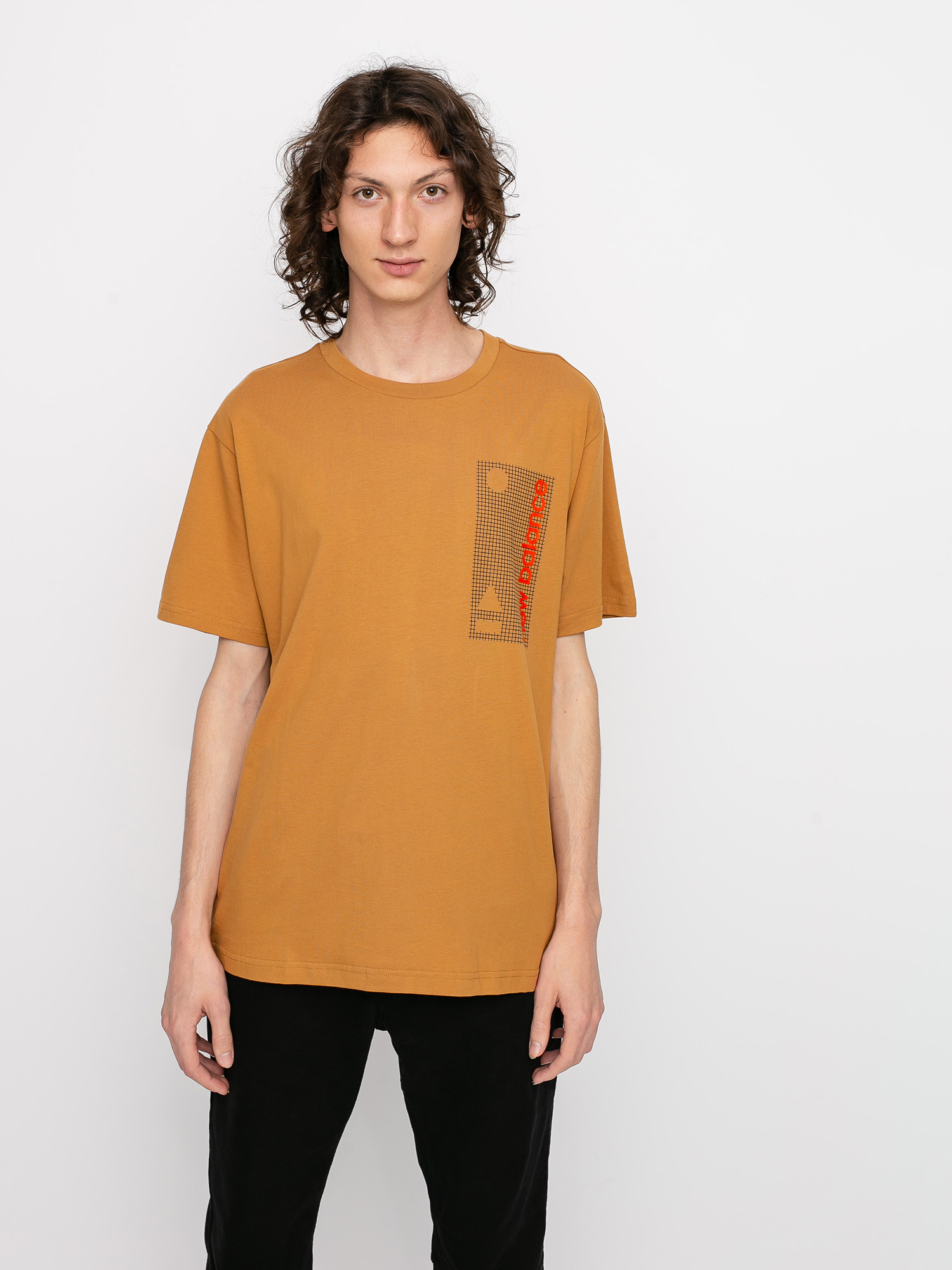 T-shirt New Balance Terrain HD (brown)