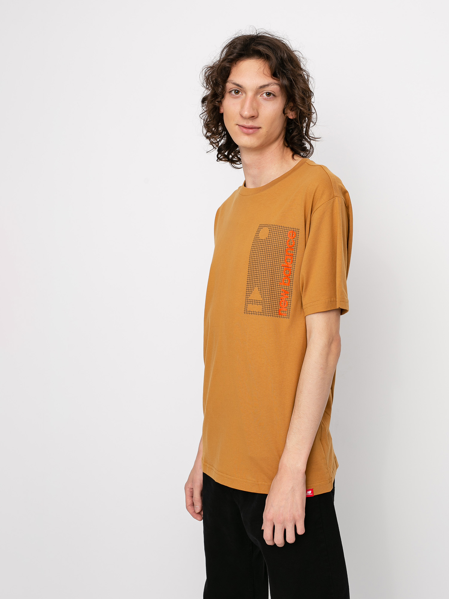 T-shirt New Balance Terrain HD (brown)