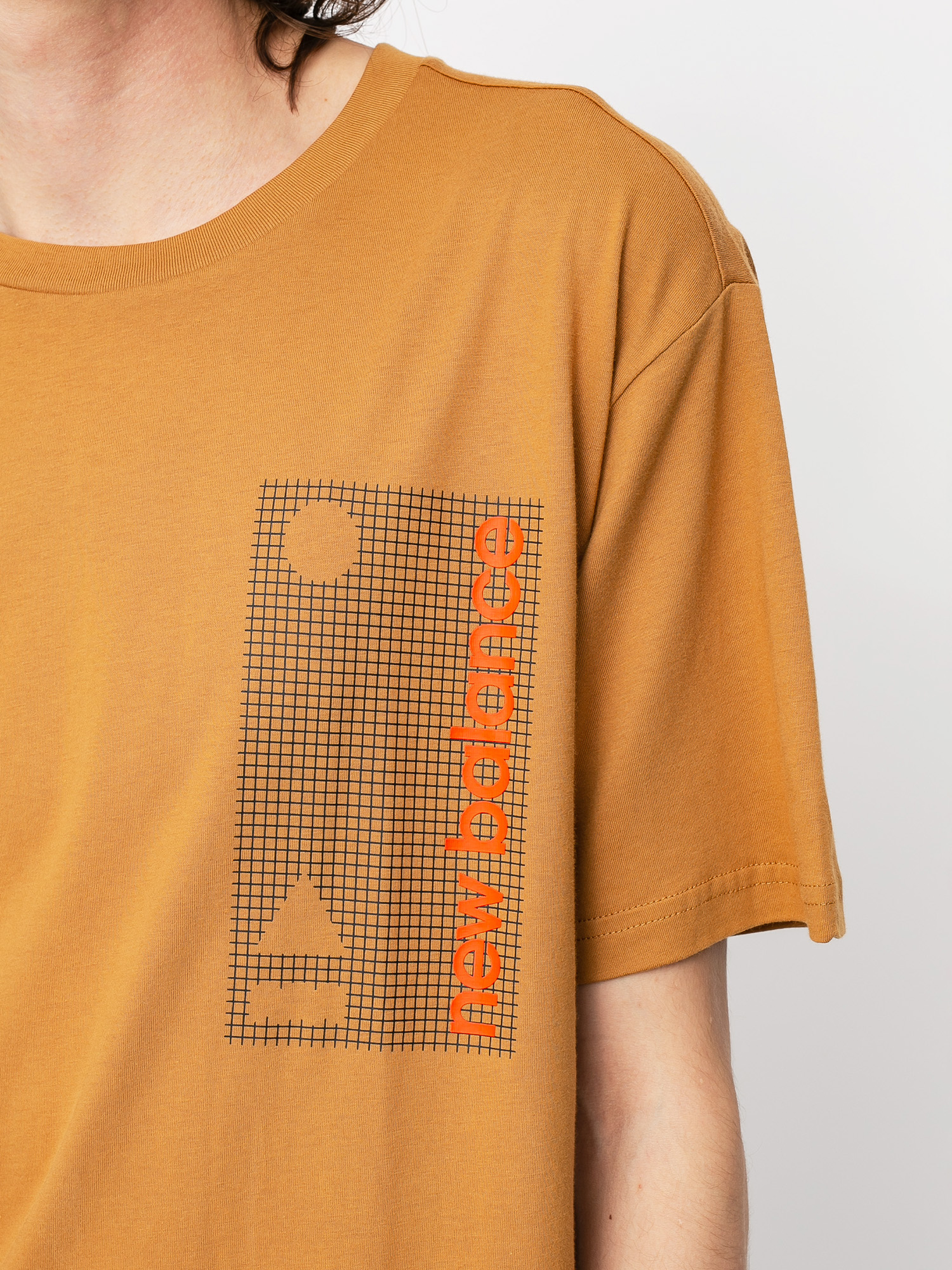 T-shirt New Balance Terrain HD (brown)