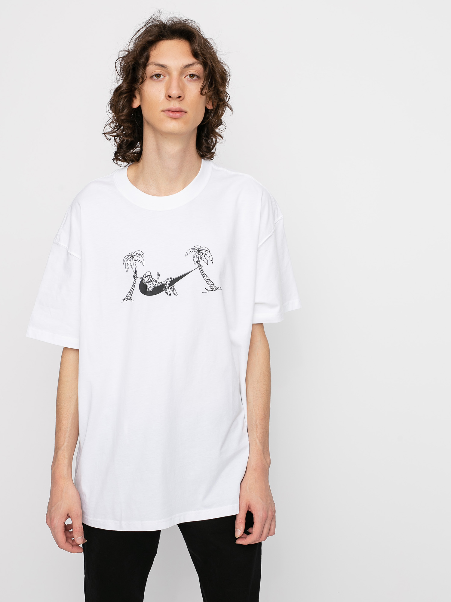 T-shirt Nike SB Hammock (white/black)