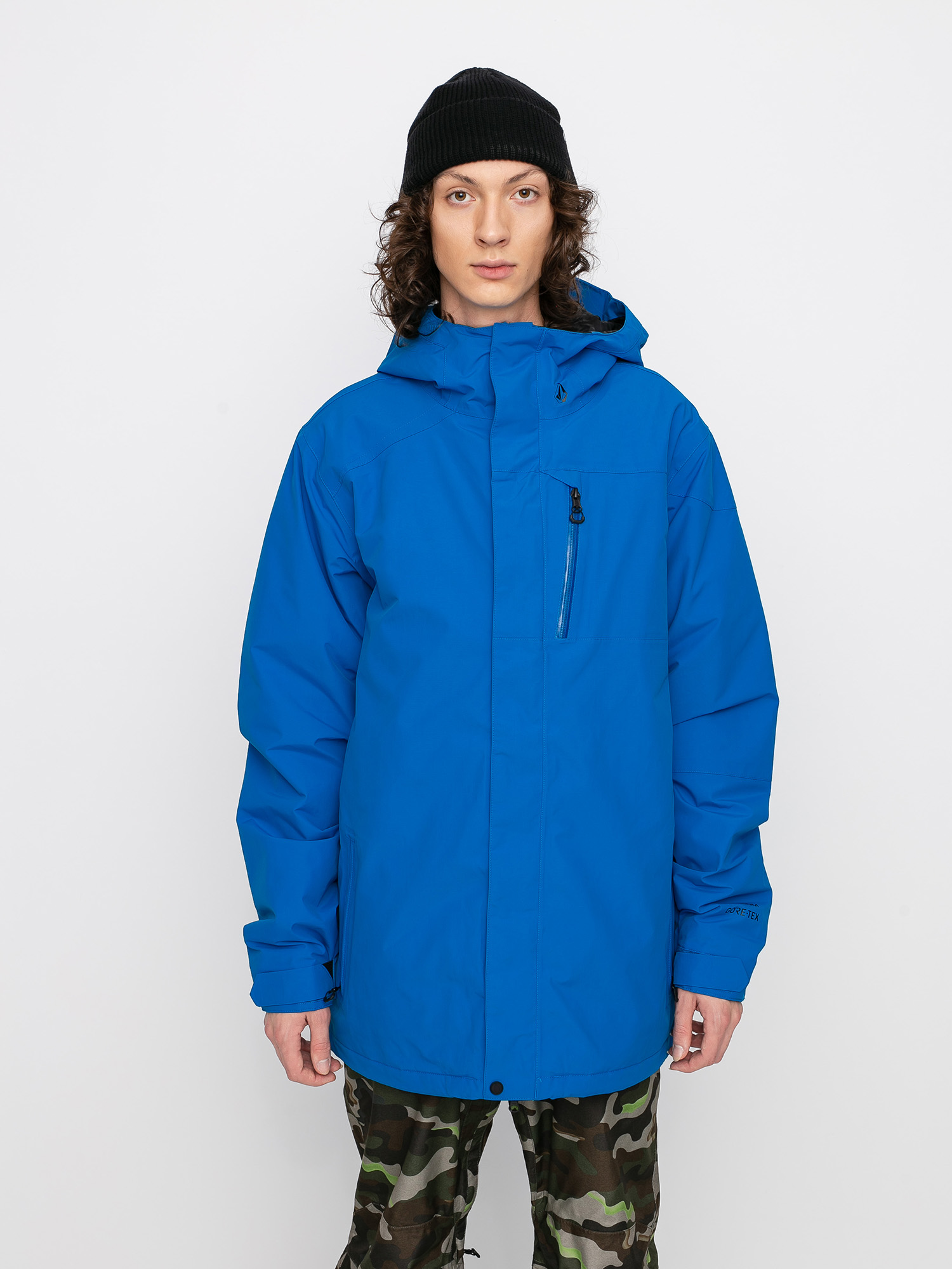 Męska Kurtka snowboardowa Volcom L Ins Gore Tex (cyan blue)
