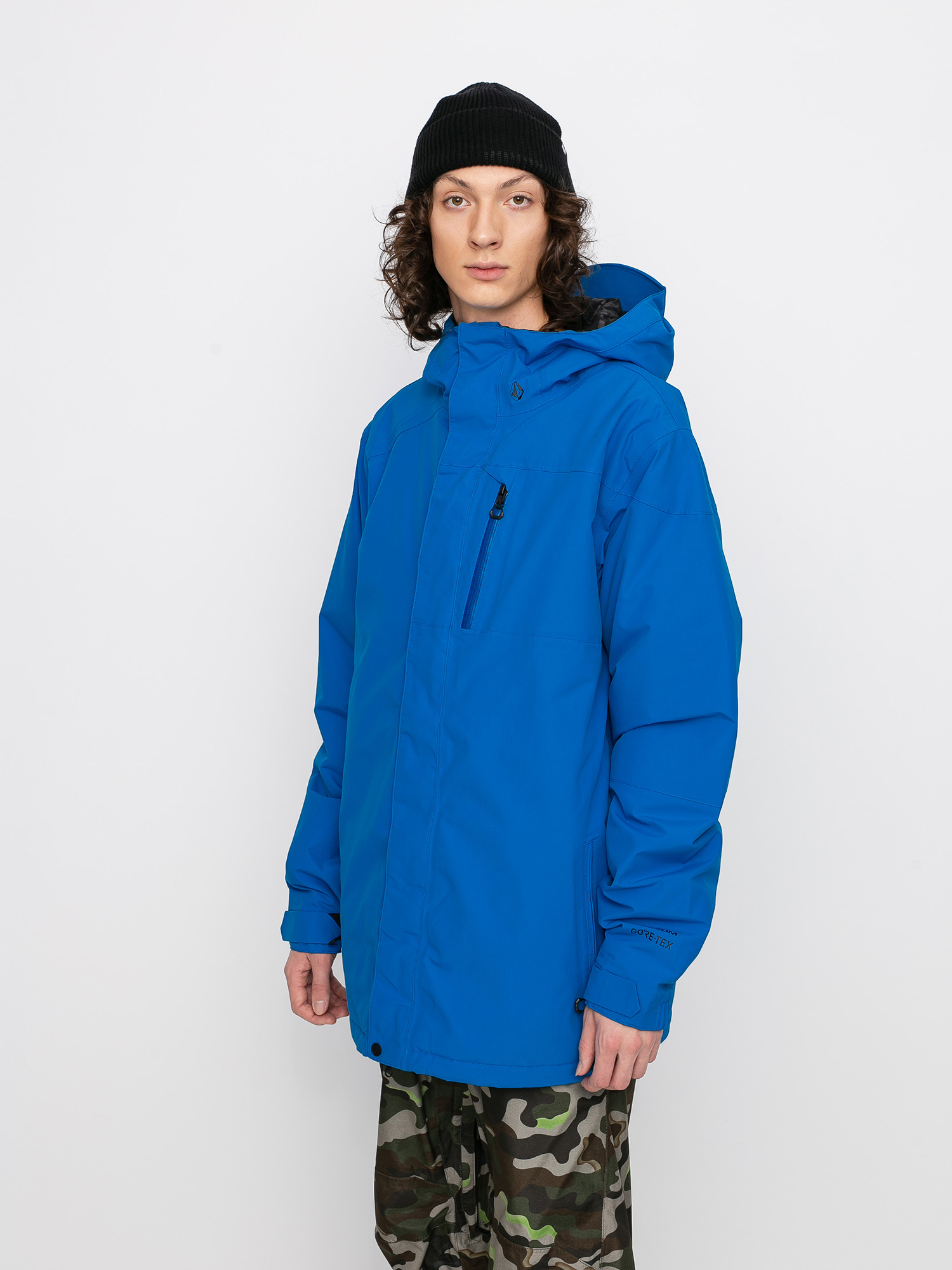 Męska Kurtka snowboardowa Volcom L Ins Gore Tex (cyan blue)