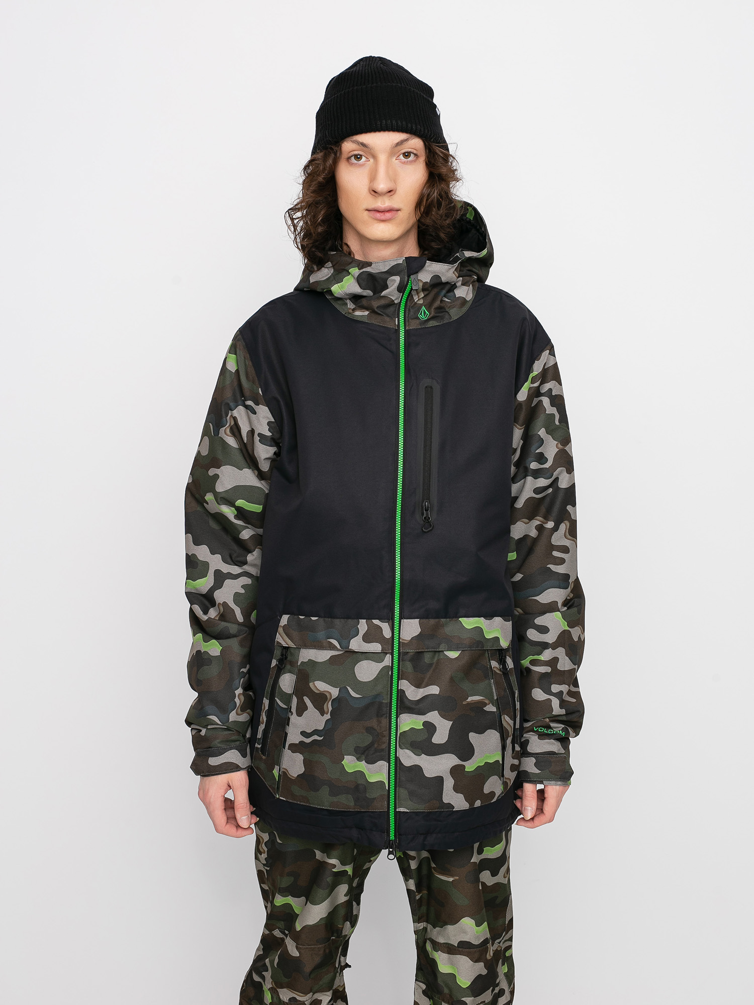 Męska Kurtka snowboardowa Volcom Deadlystones Ins (army)