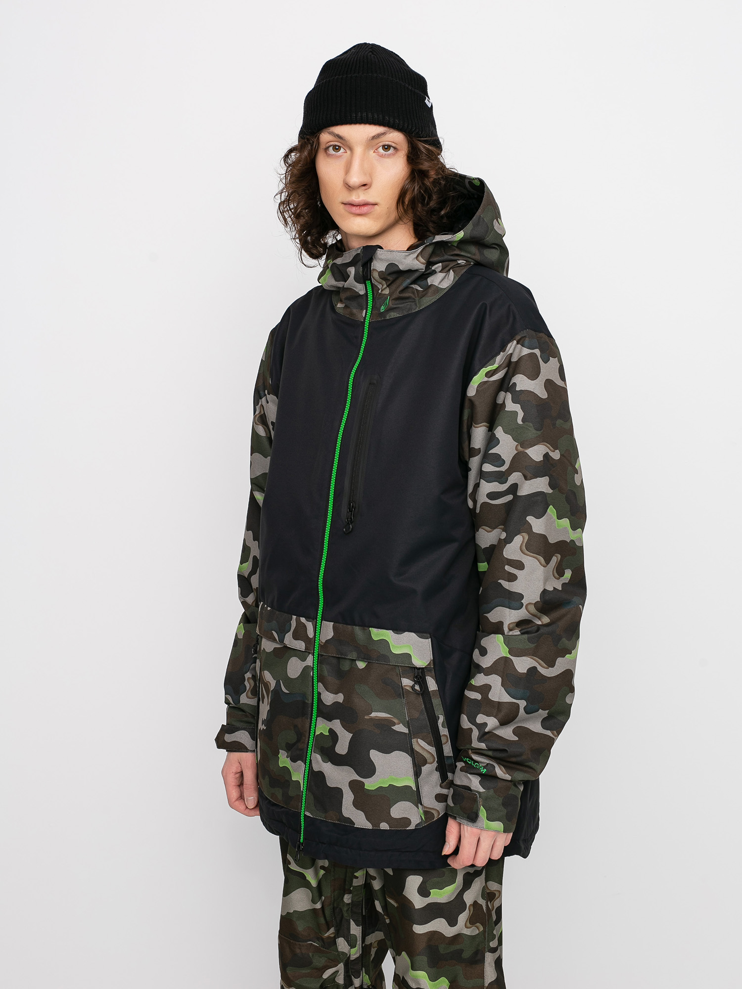 Męska Kurtka snowboardowa Volcom Deadlystones Ins (army)