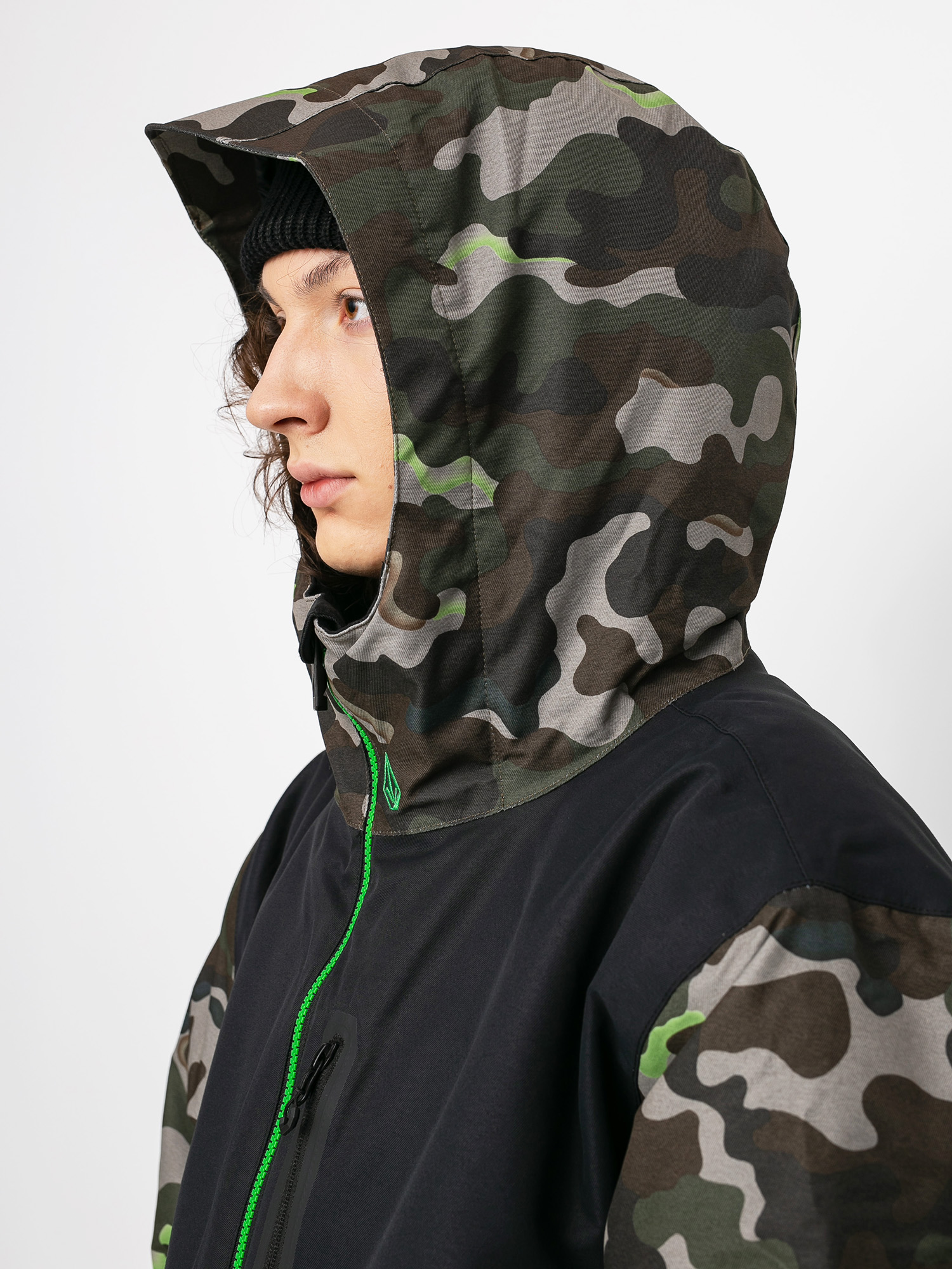 Męska Kurtka snowboardowa Volcom Deadlystones Ins (army)