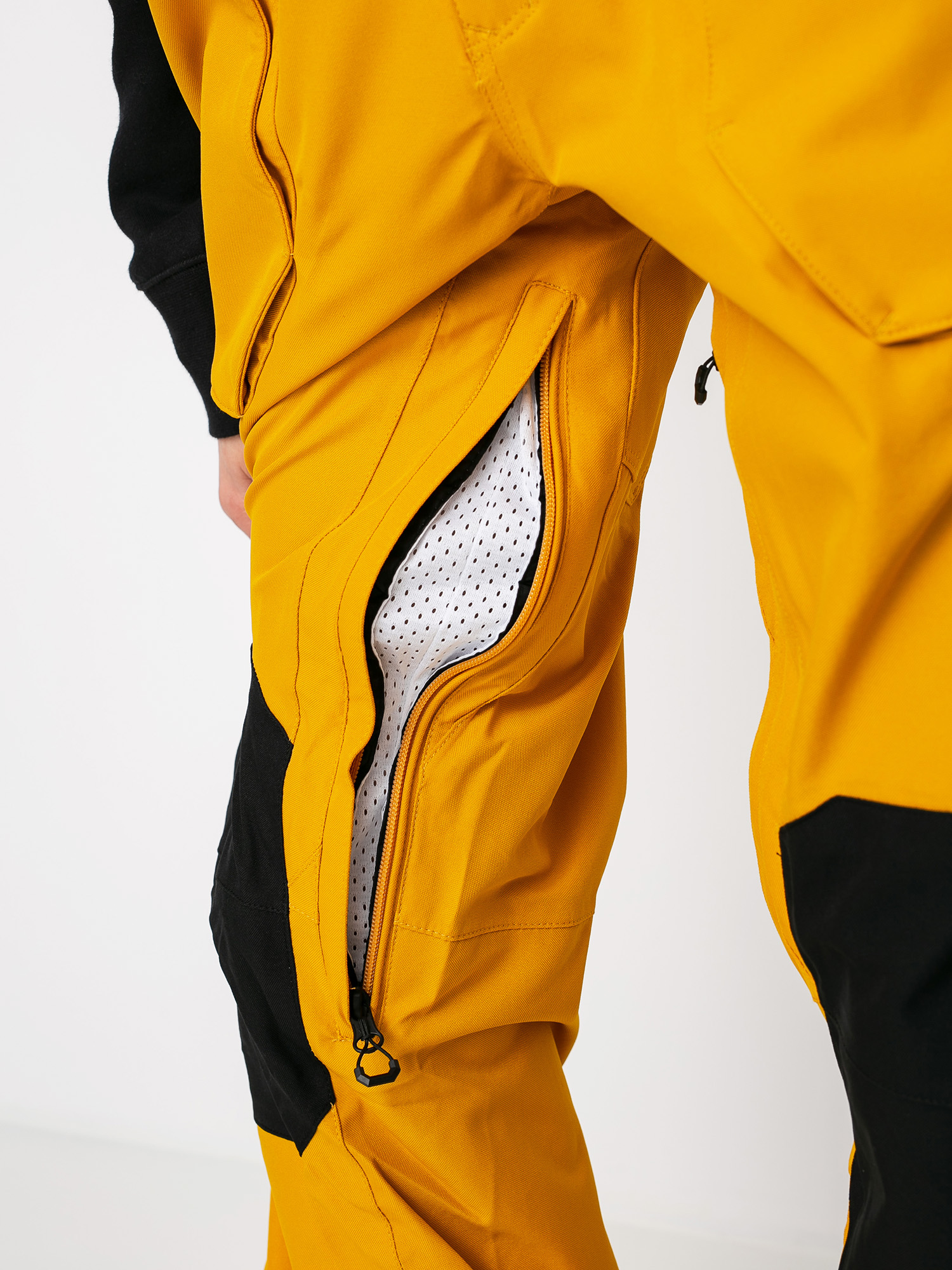 Męskie Spodnie snowboardowe Volcom Roan Bib Overall (resin gold)