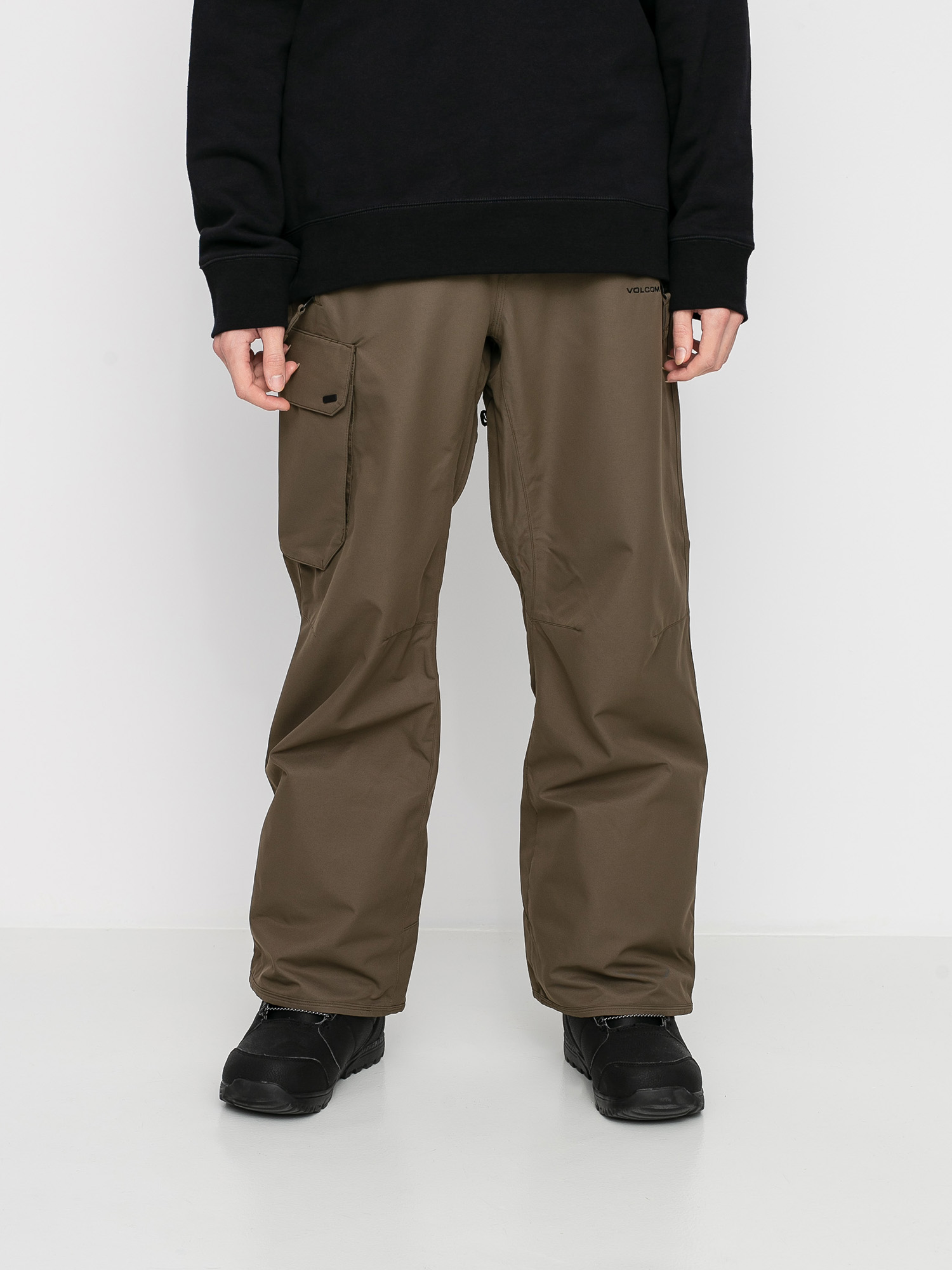 Męskie Spodnie snowboardowe Volcom V Co Hunter (dark teak)