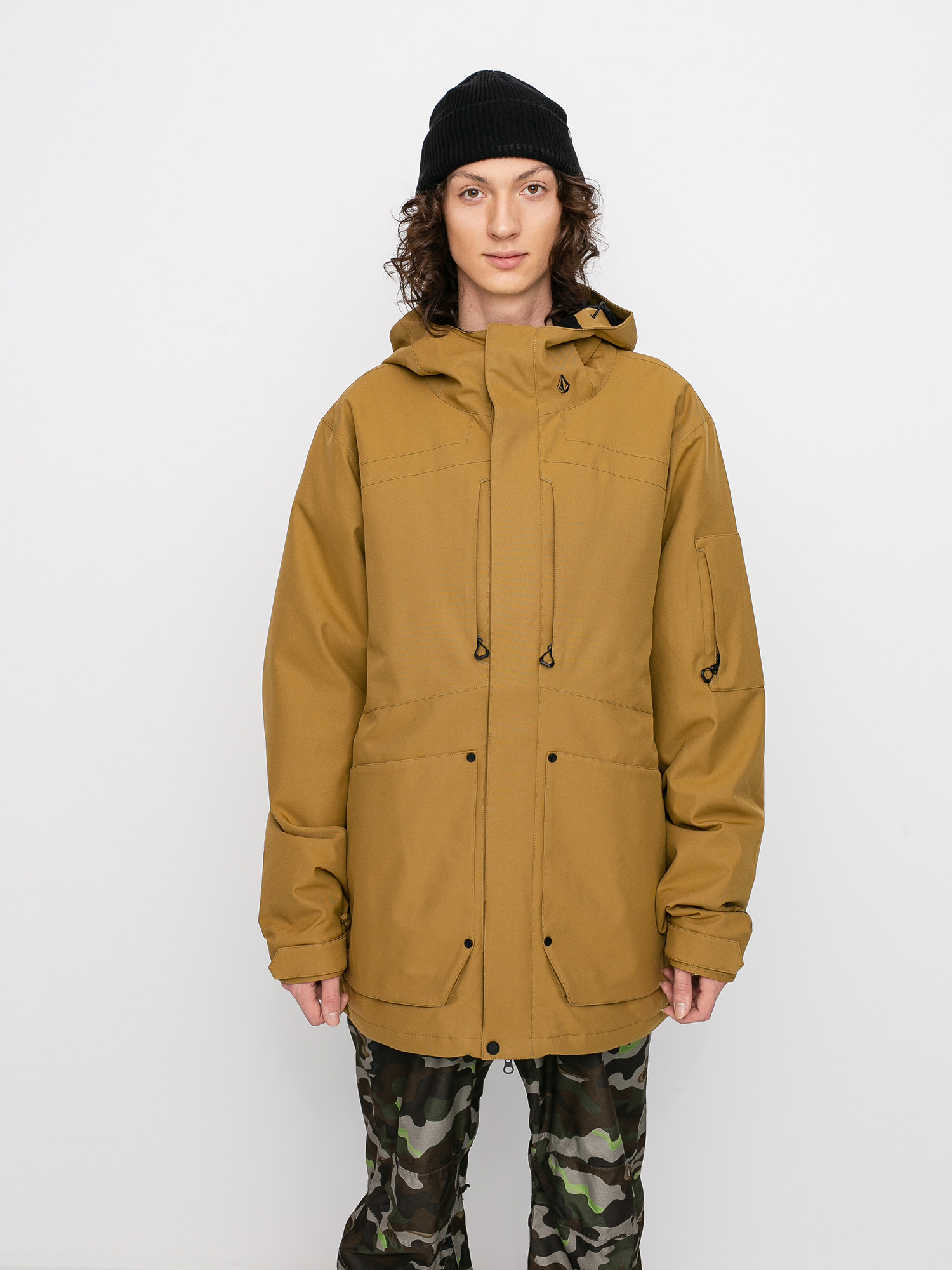 Męska Kurtka snowboardowa Volcom Scortch Ins (burnt khaki)