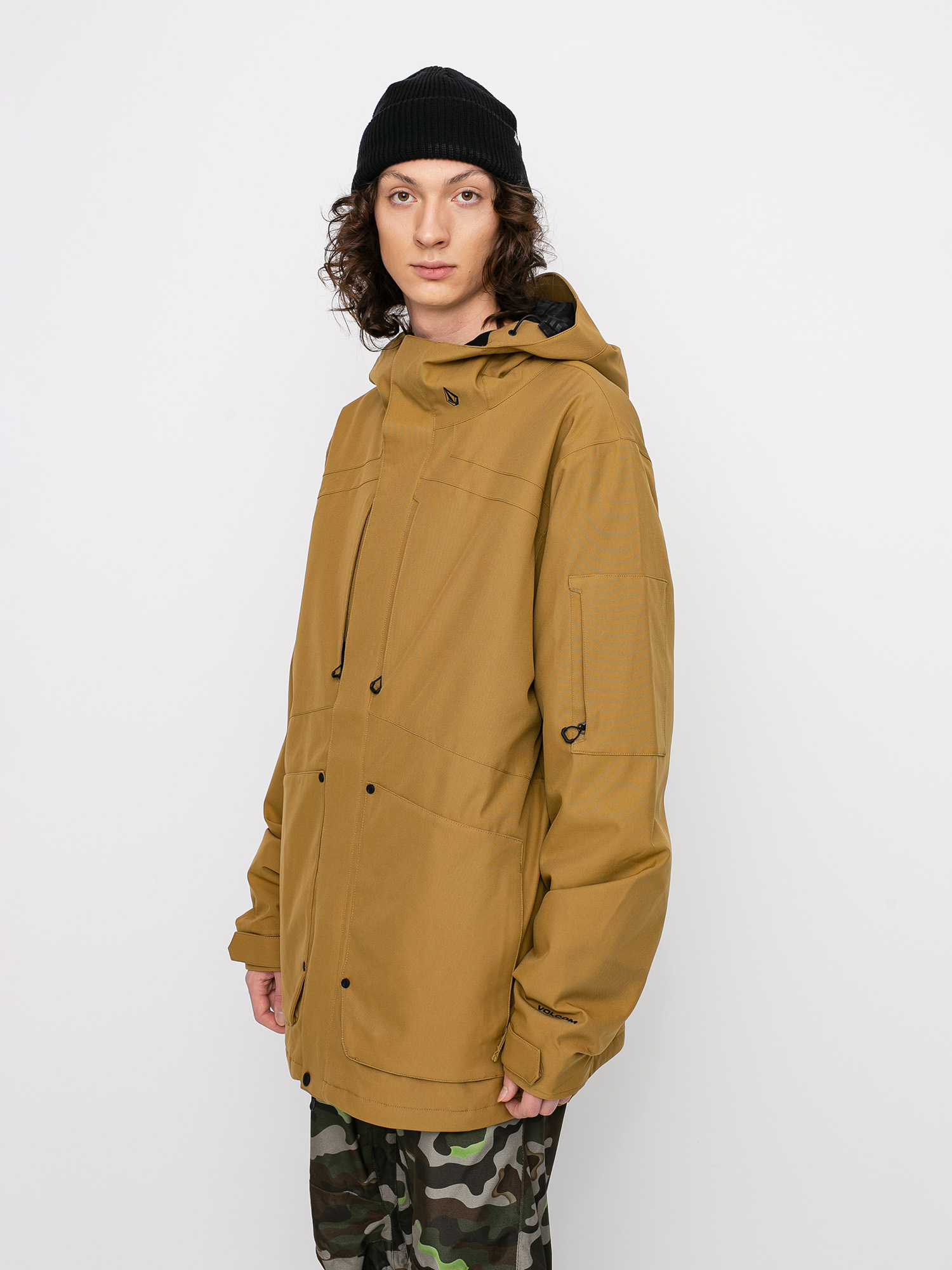 Męska Kurtka snowboardowa Volcom Scortch Ins (burnt khaki)